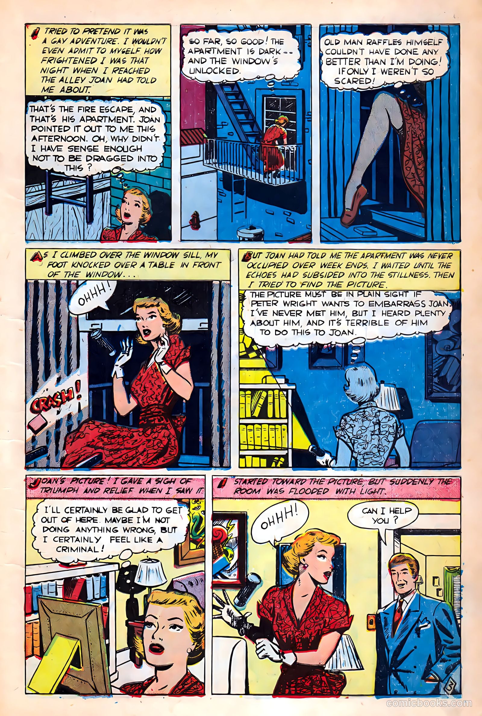 Glamorous Romances #44 (1950) — page 5 of 52