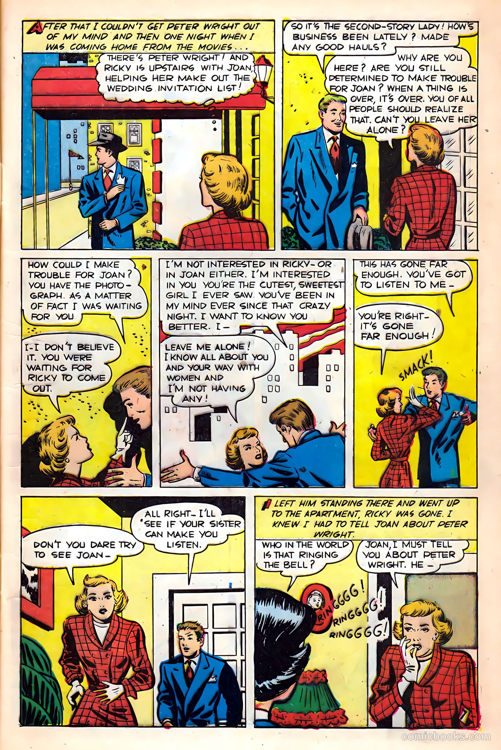 Glamorous Romances #44 (1950) — page 9 of 52