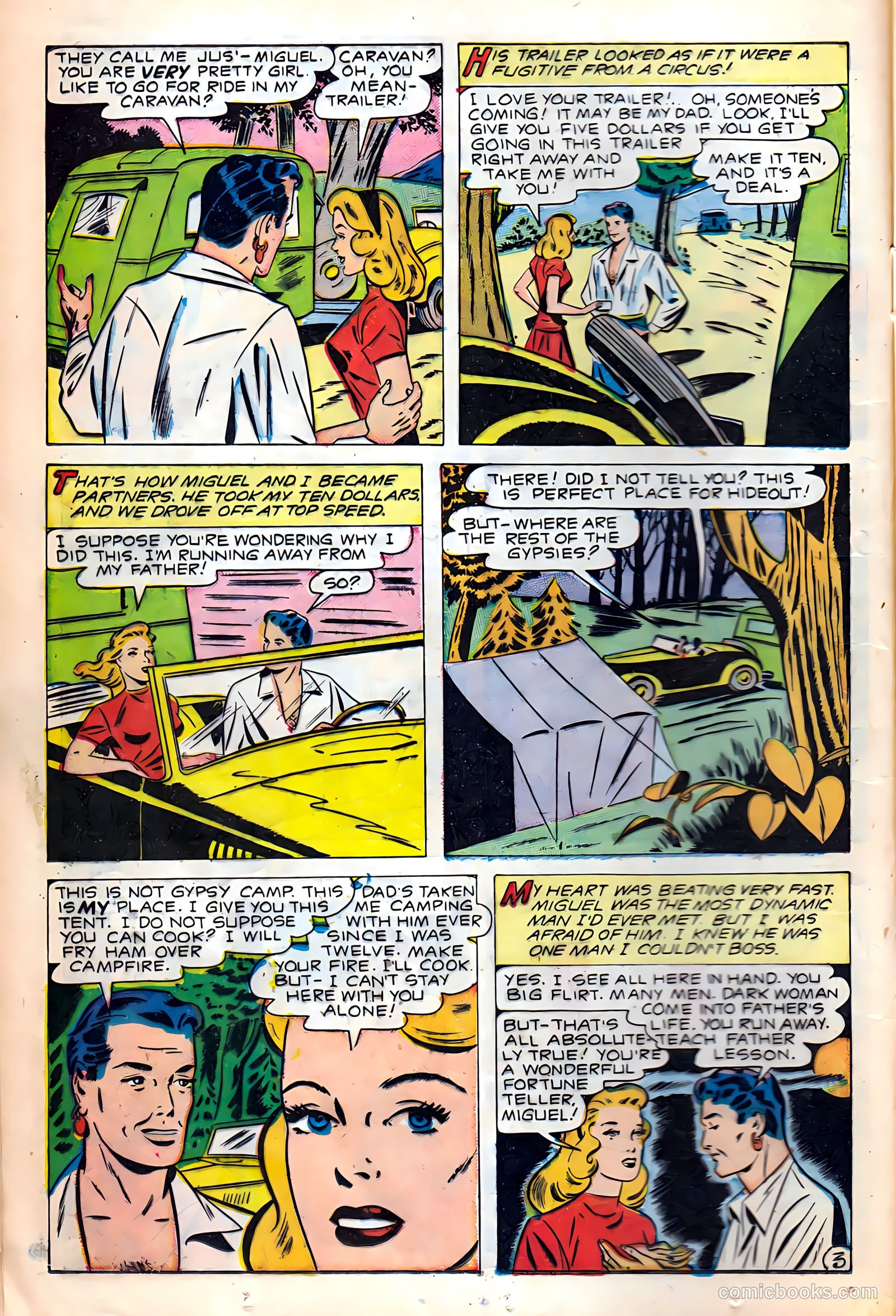 Glamorous Romances #44 (1950) — page 20 of 52