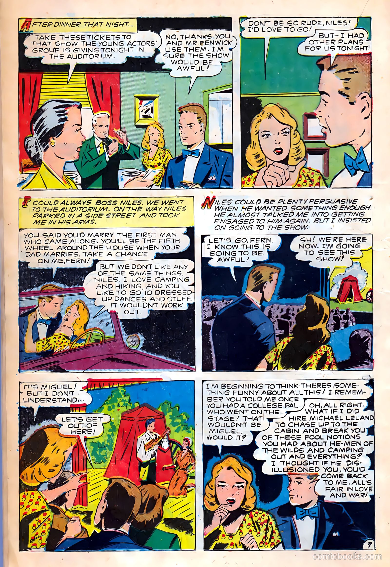 Glamorous Romances #44 (1950) — page 24 of 52
