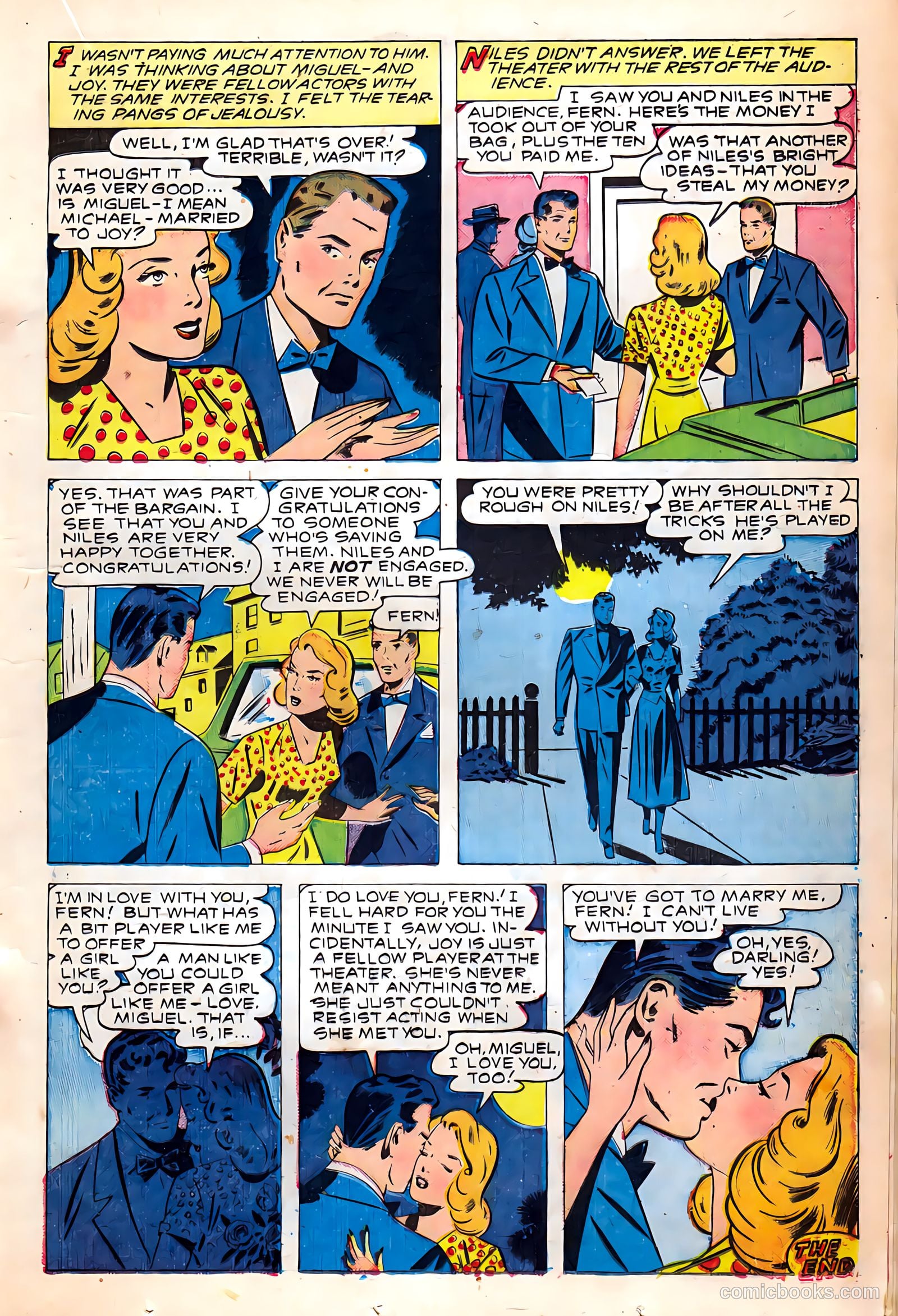 Glamorous Romances #44 (1950) — page 25 of 52