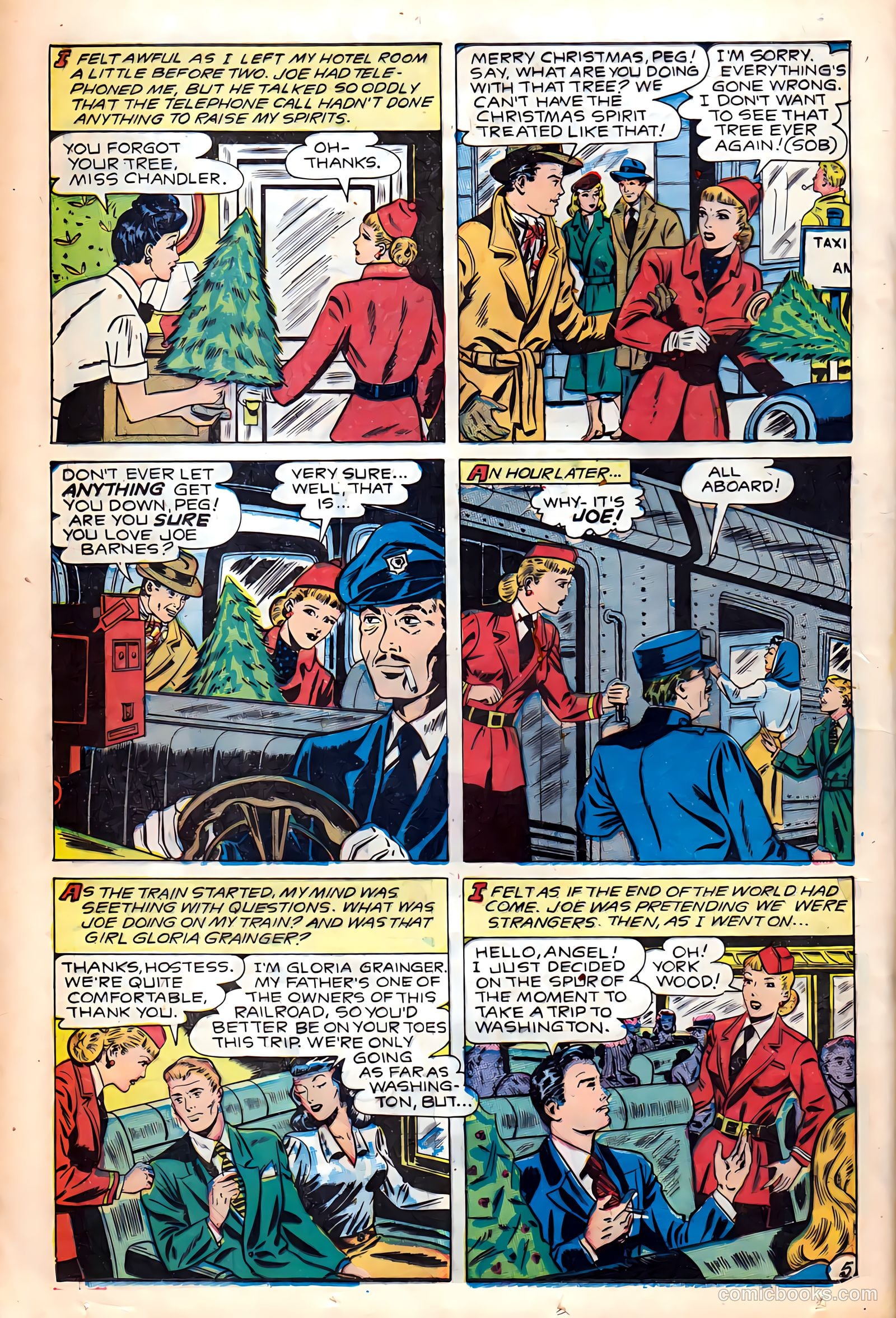 Glamorous Romances #44 (1950) — page 32 of 52