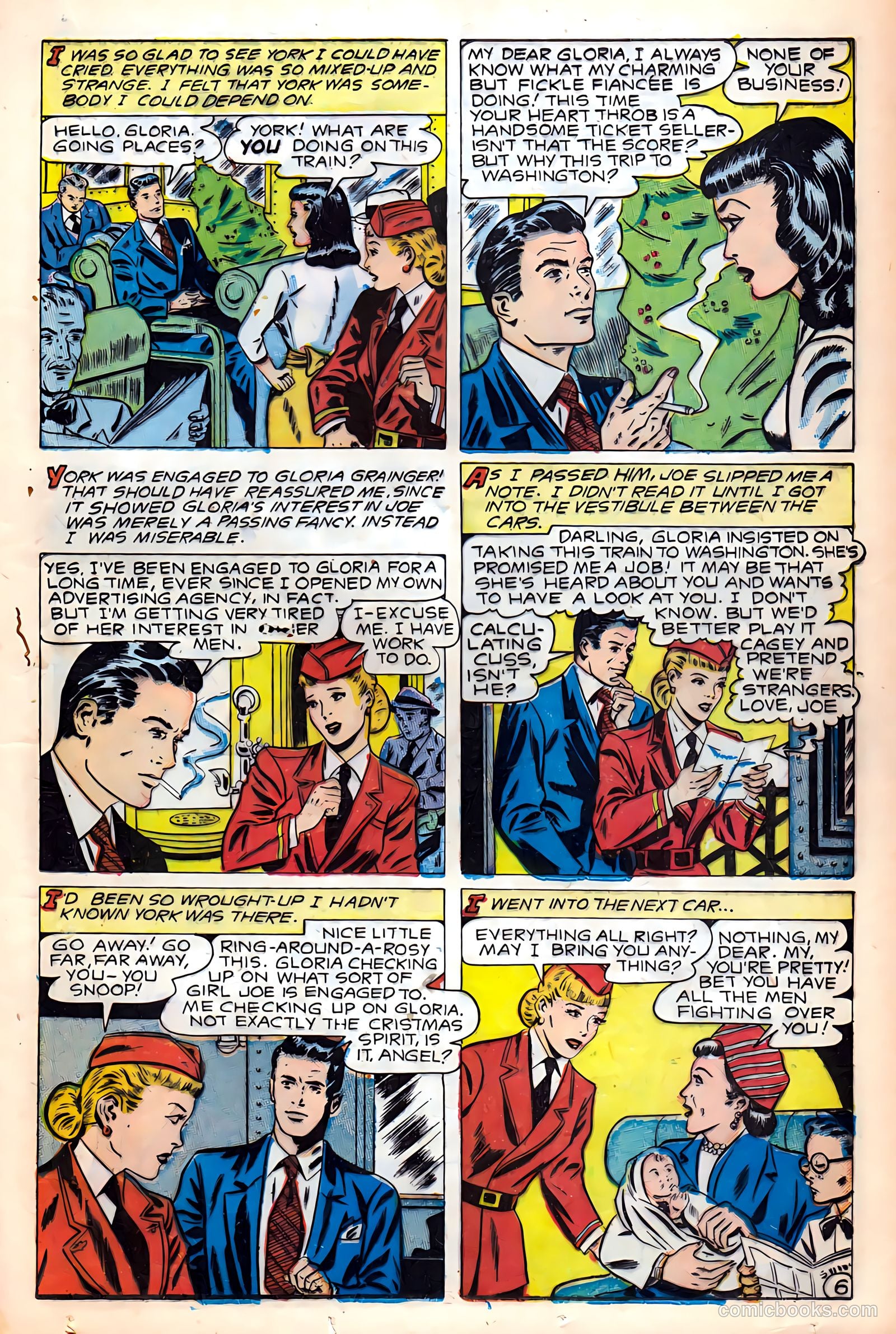 Glamorous Romances #44 (1950) — page 33 of 52