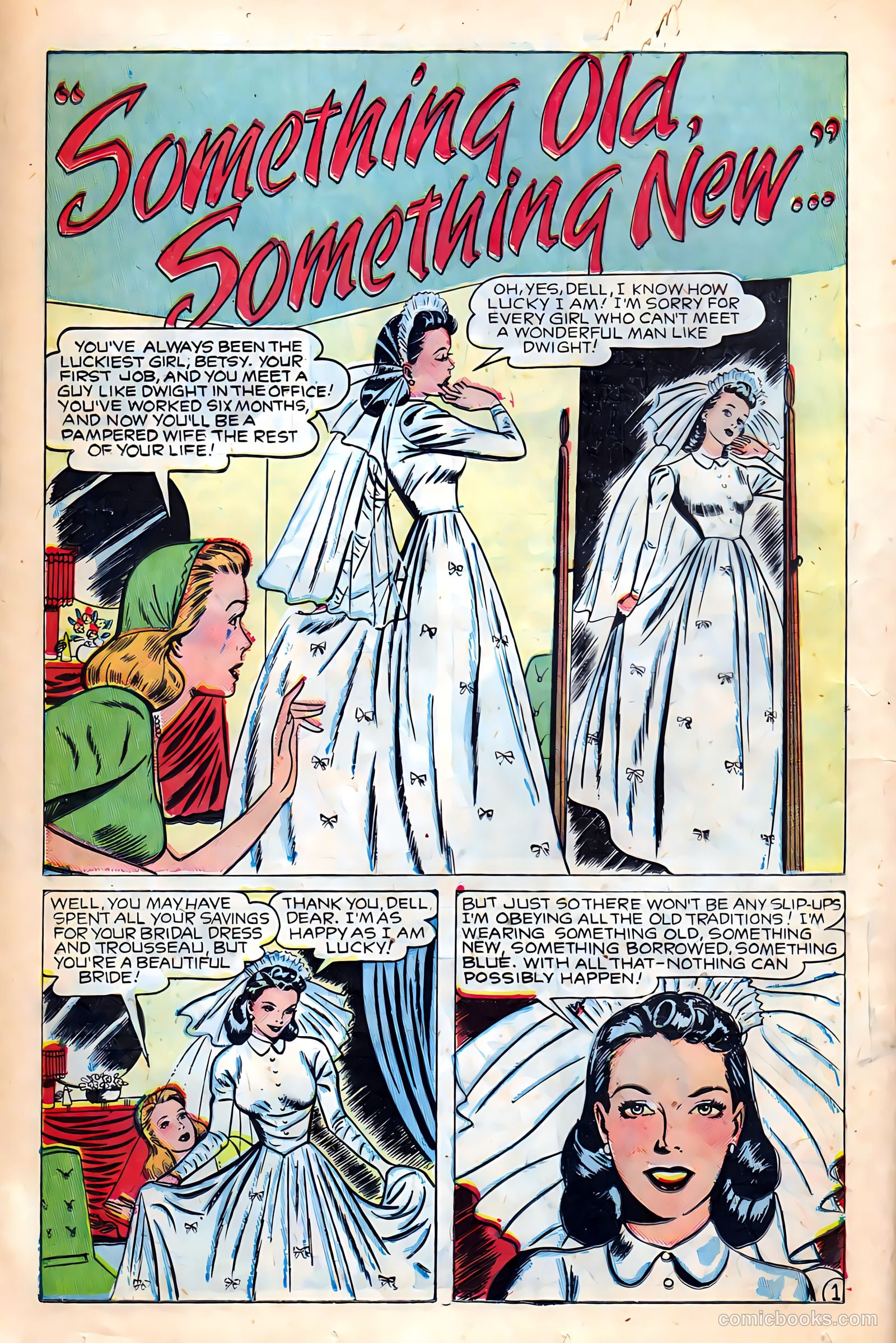 Glamorous Romances #44 (1950) — page 36 of 52