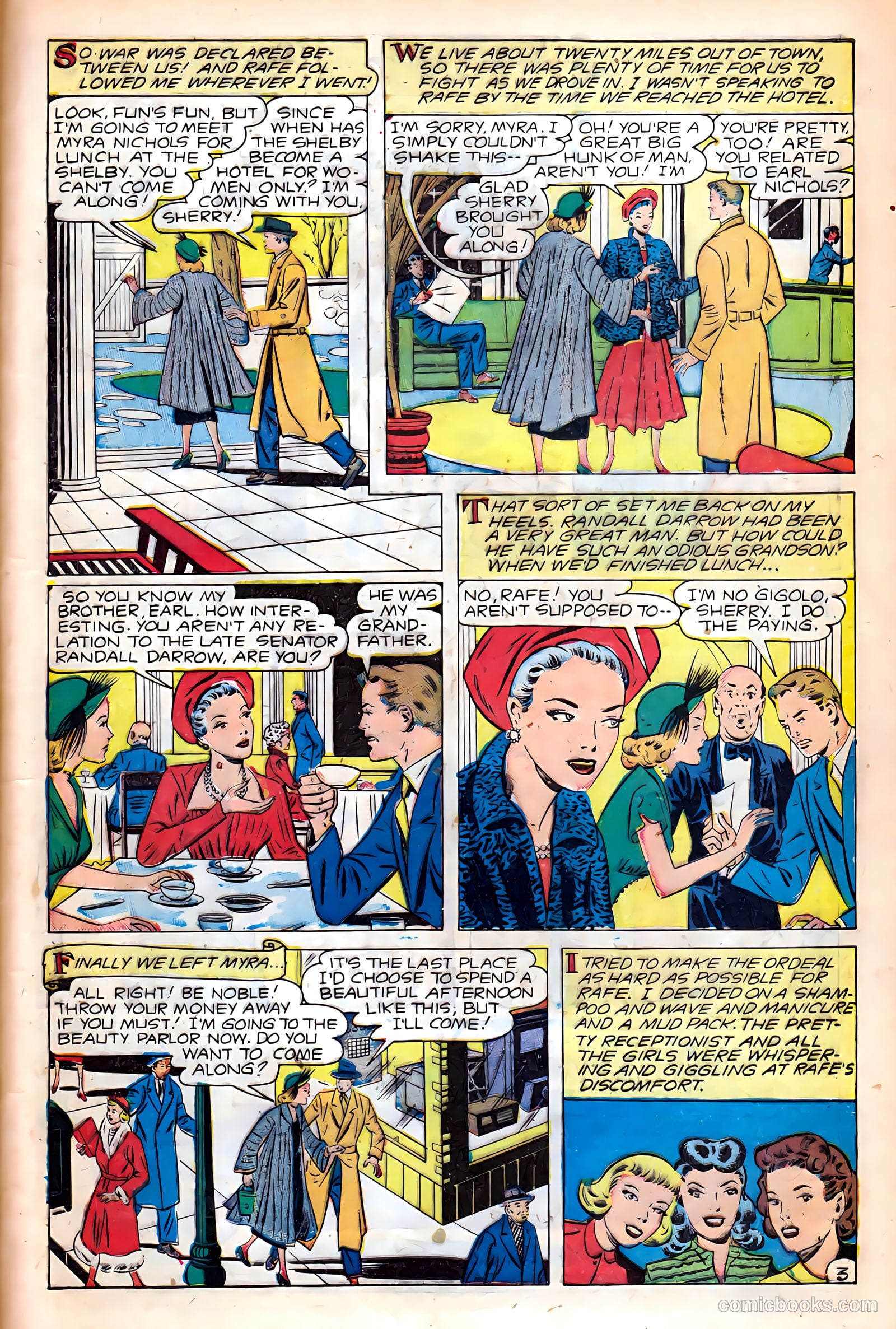 Glamorous Romances #44 (1950) — page 45 of 52
