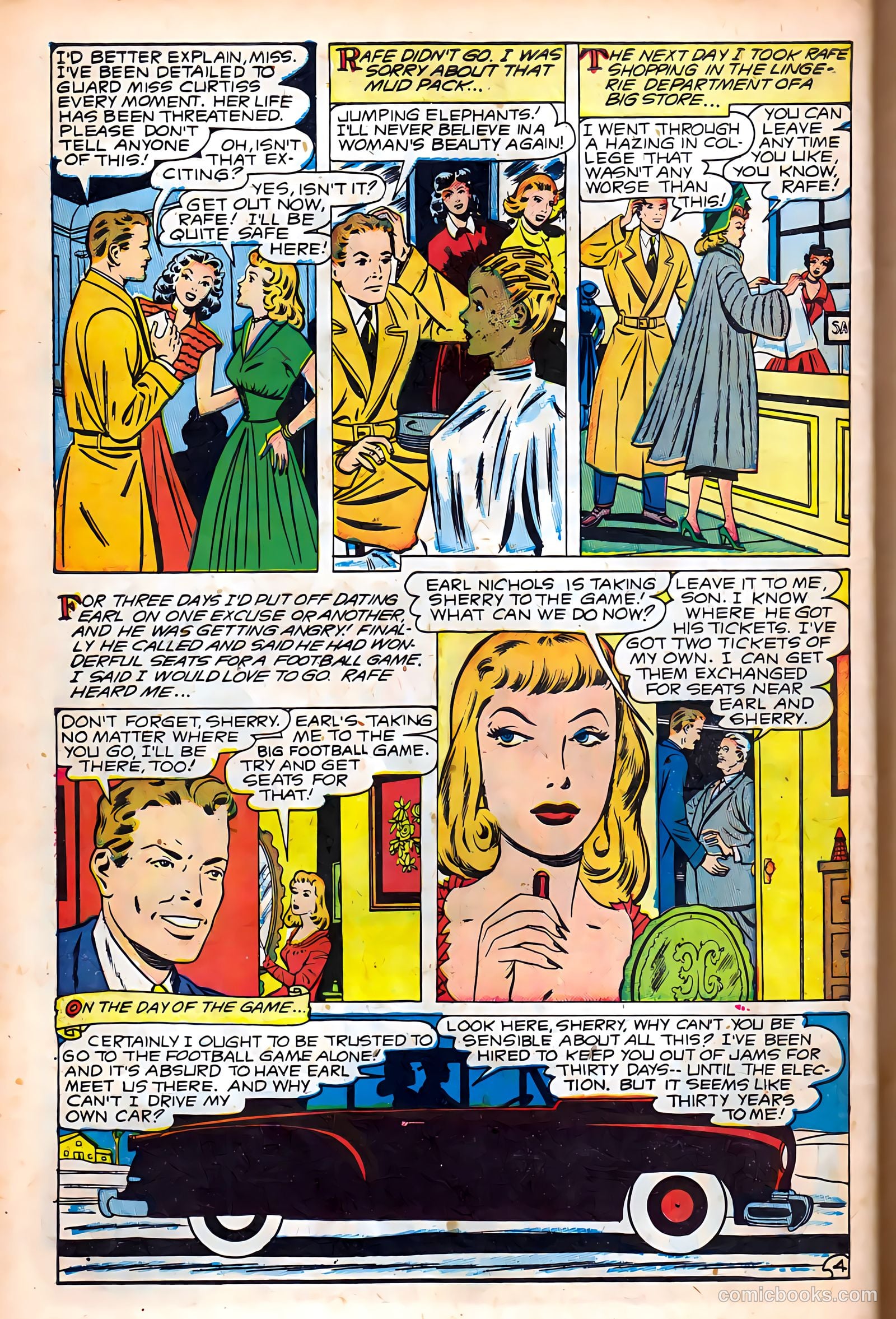 Glamorous Romances #44 (1950) — page 46 of 52