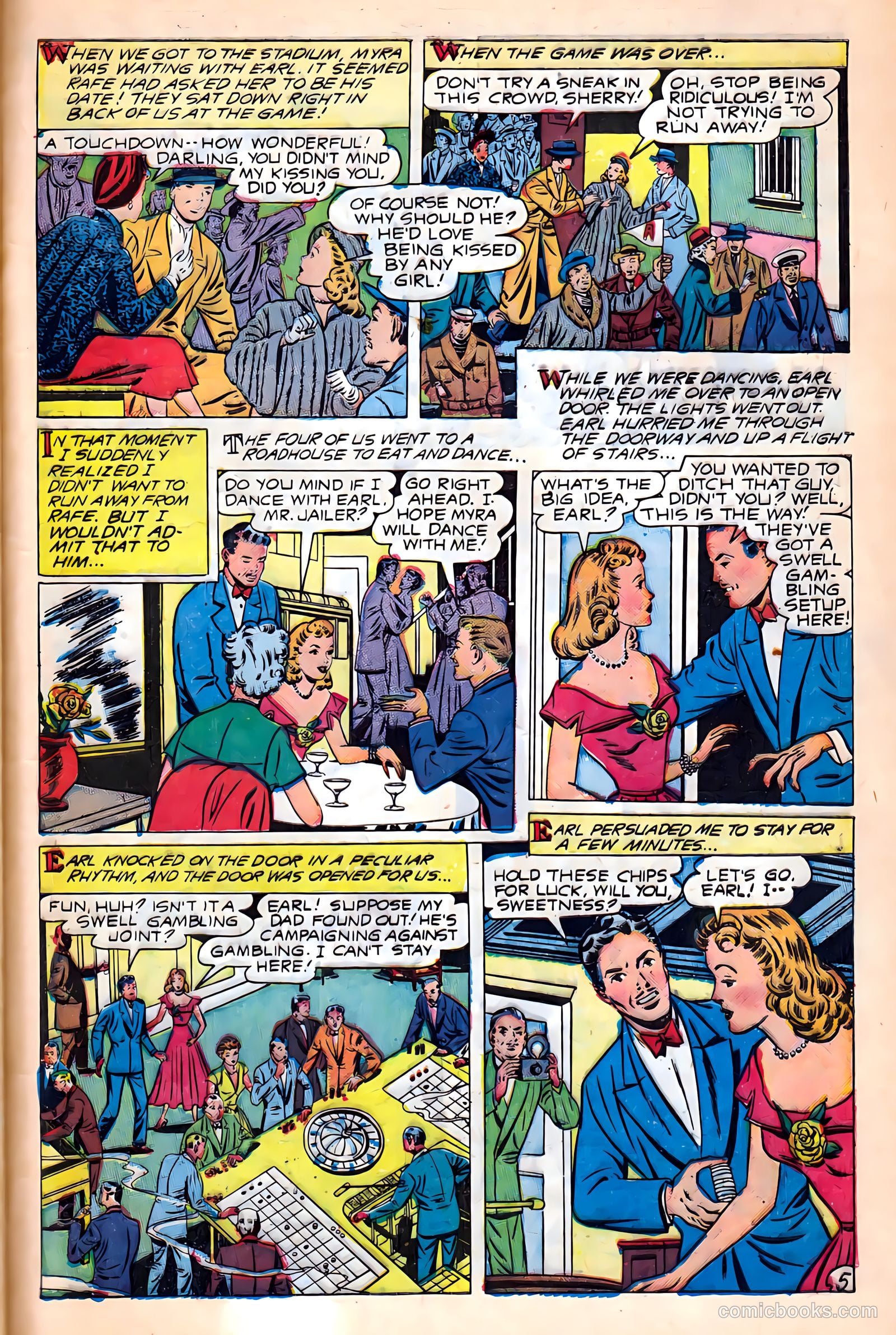 Glamorous Romances #44 (1950) — page 47 of 52