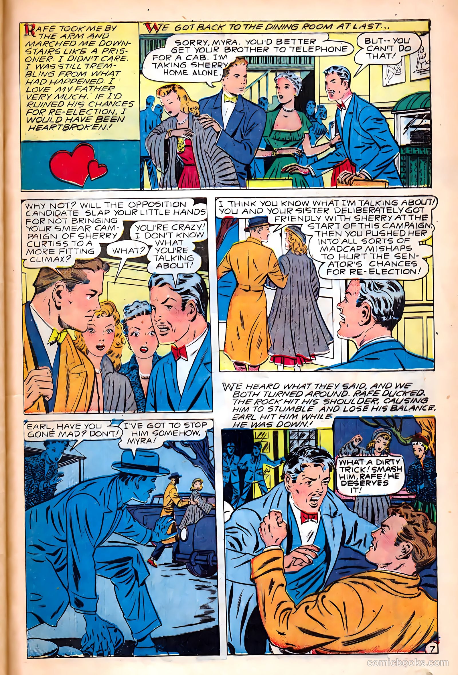 Glamorous Romances #44 (1950) — page 49 of 52