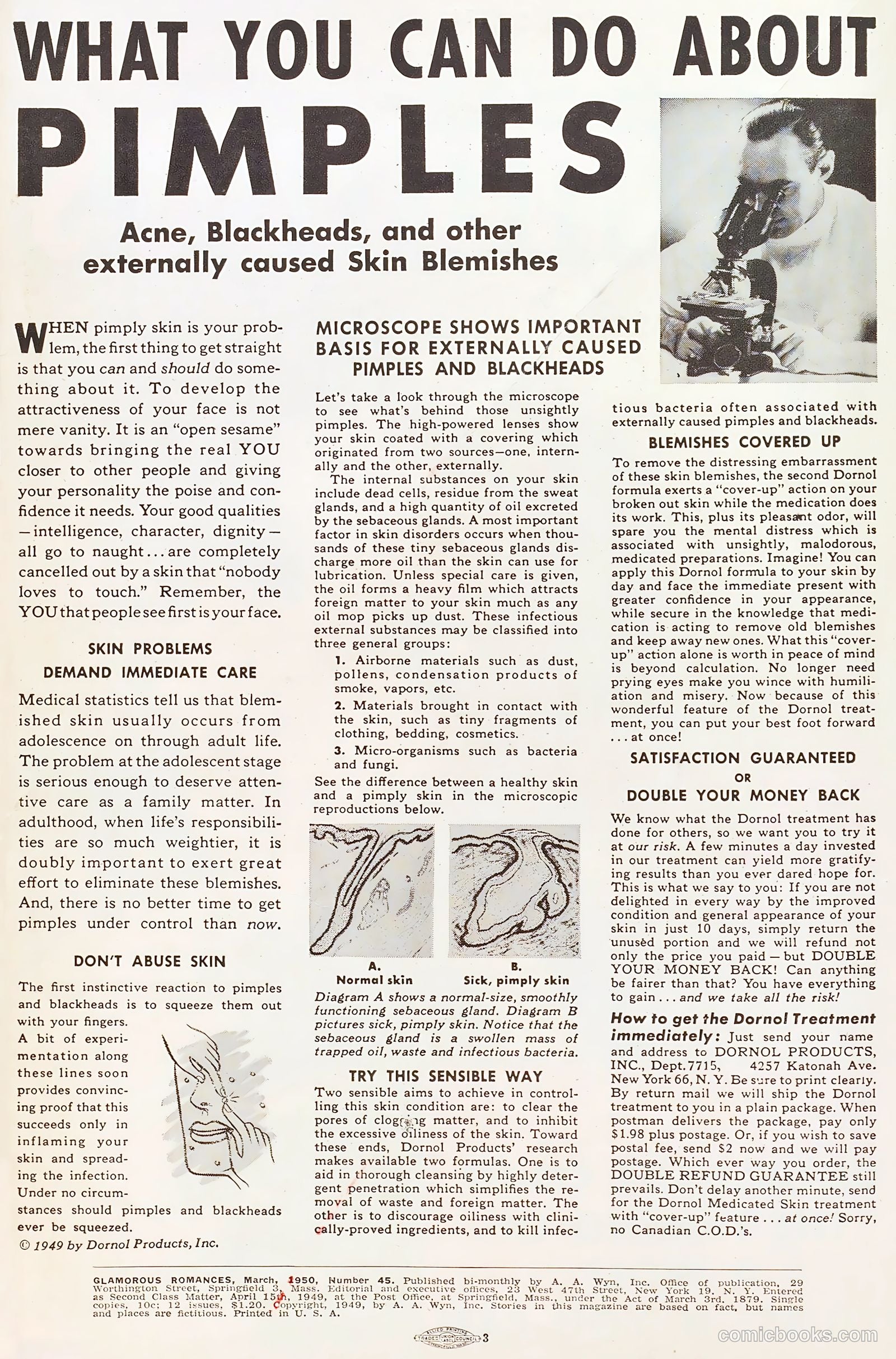 Glamorous Romances #45 (1950) — page 2 of 53