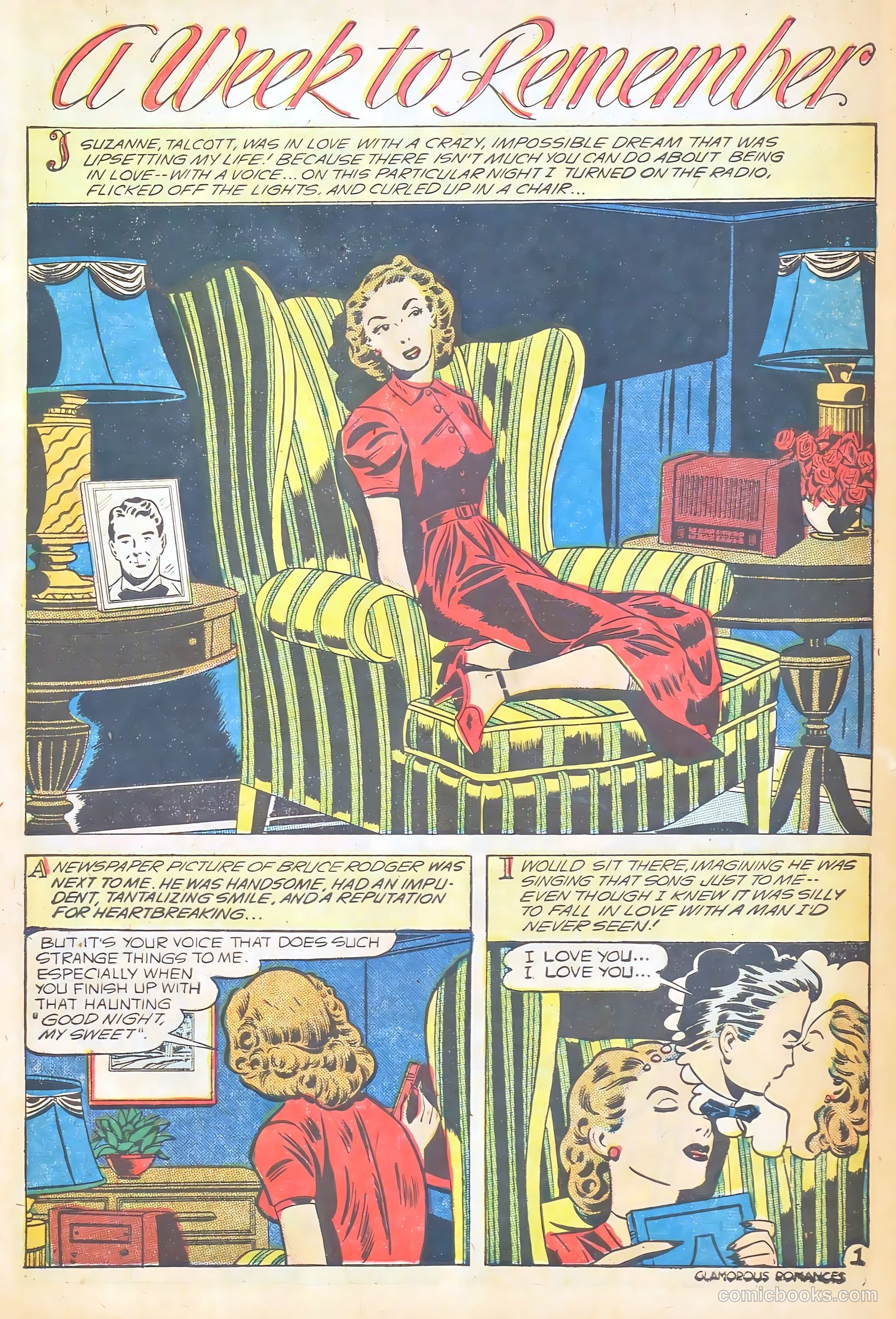 Glamorous Romances #45 (1950) — page 3 of 53