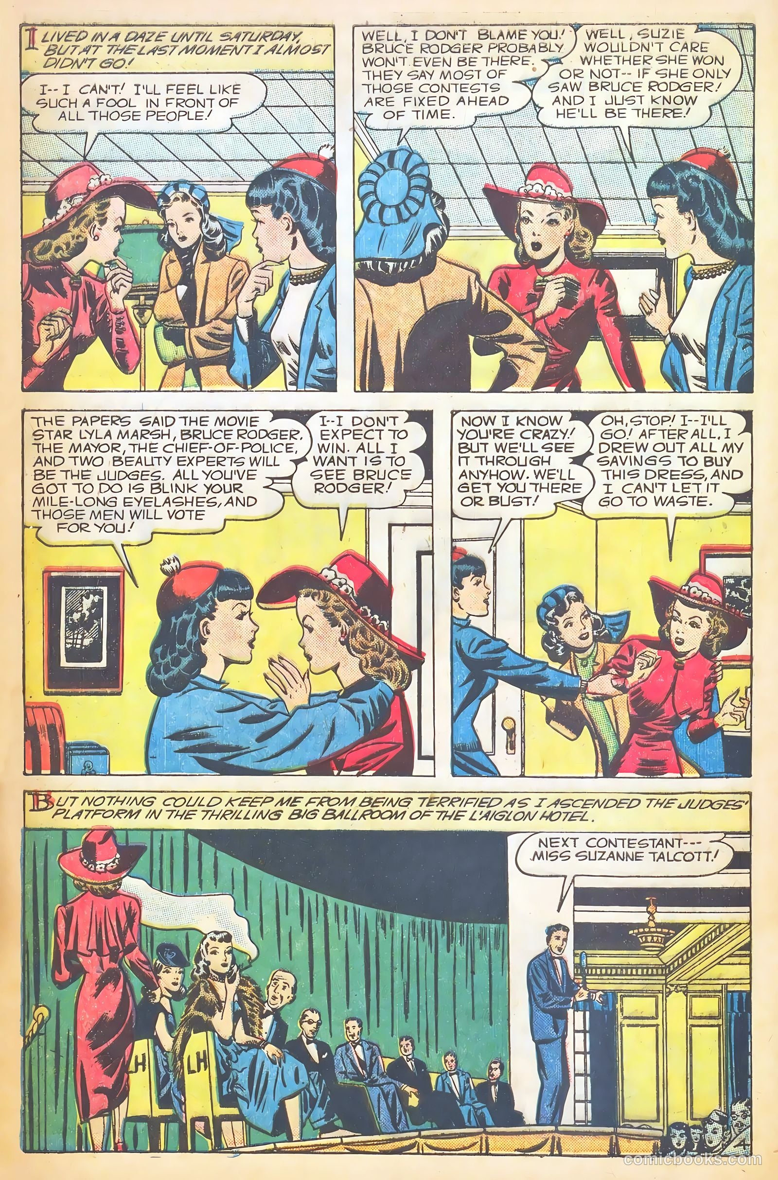 Glamorous Romances #45 (1950) — page 6 of 53