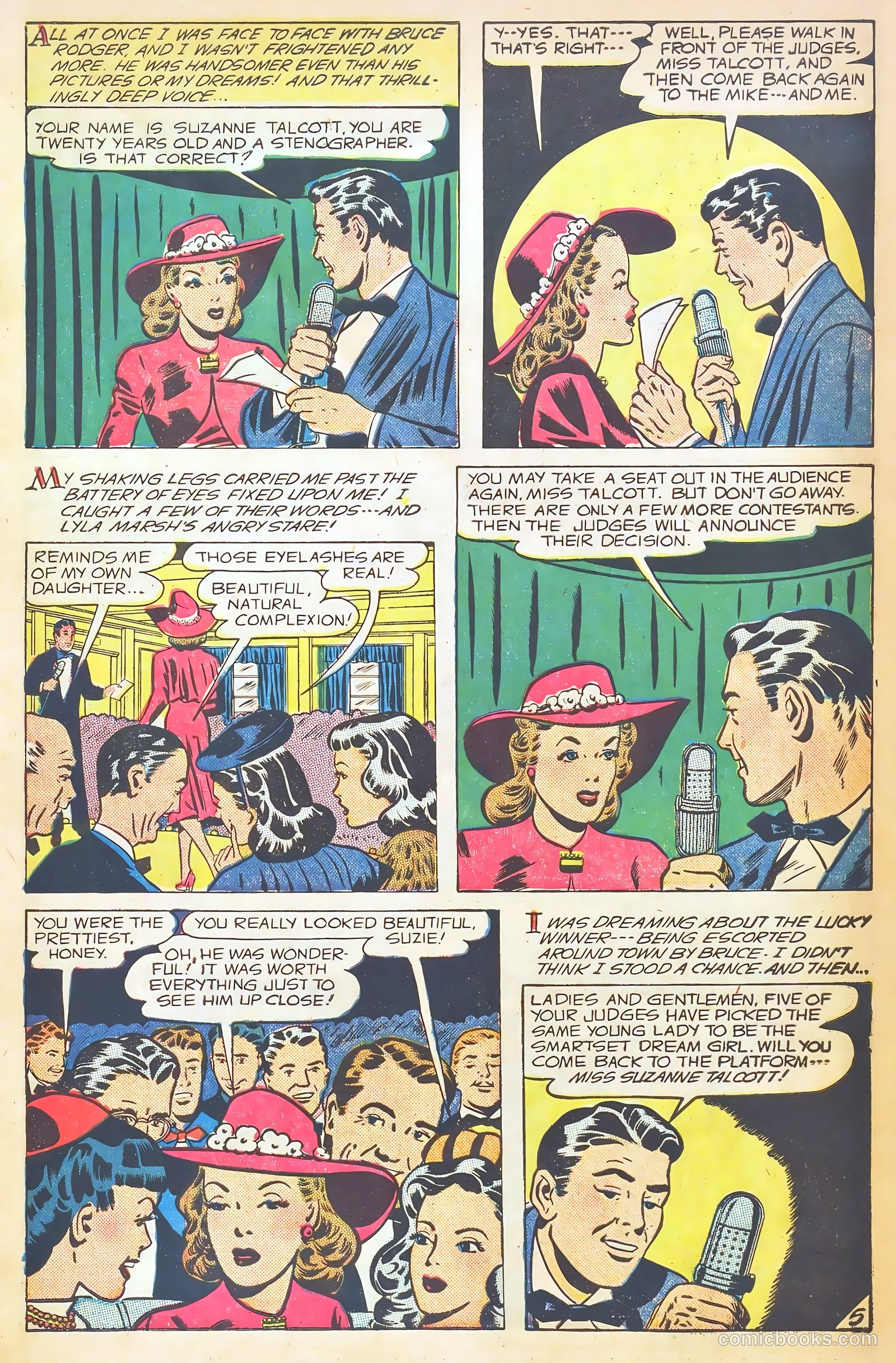 Glamorous Romances #45 (1950) — page 7 of 53