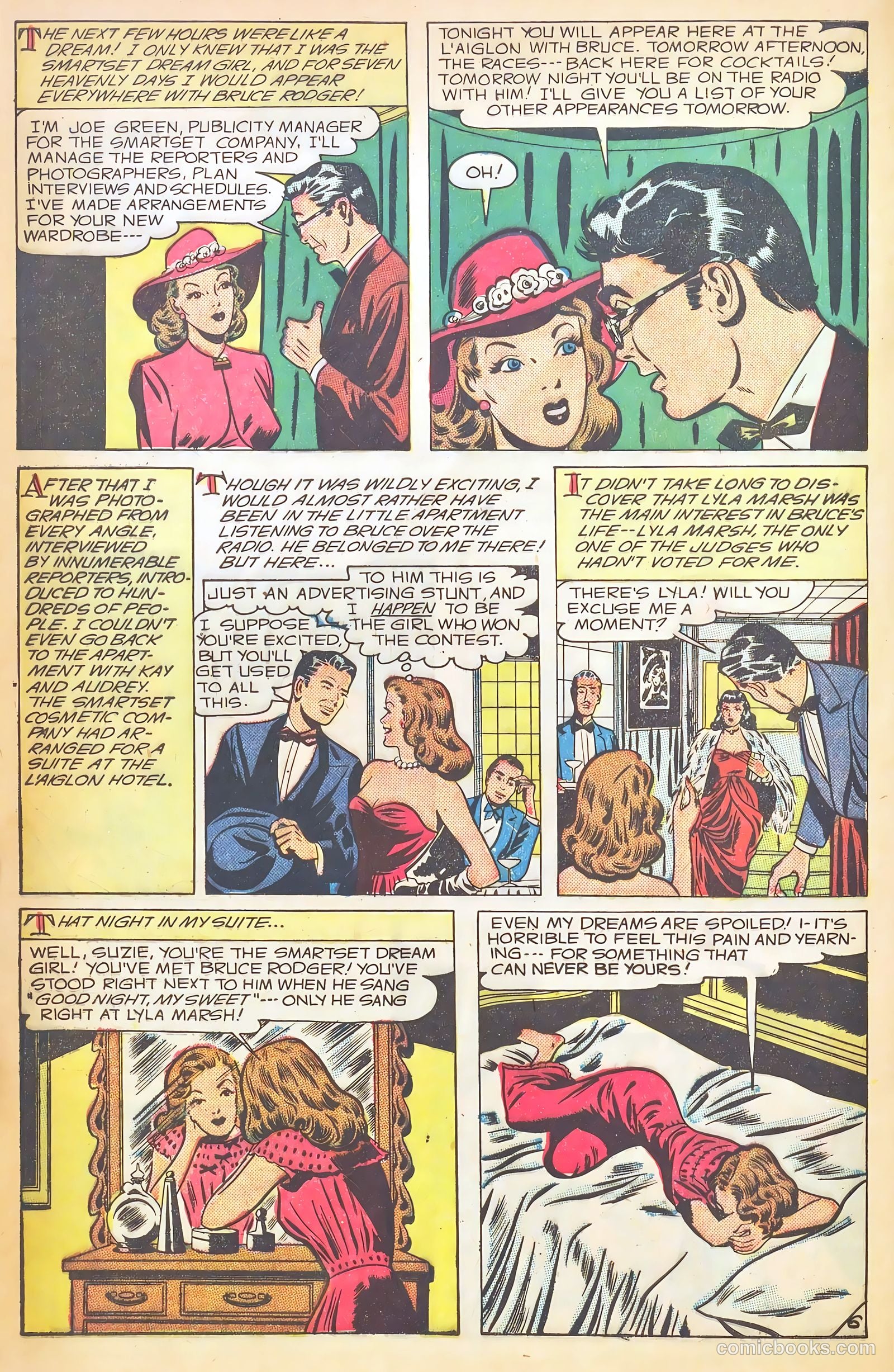 Glamorous Romances #45 (1950) — page 8 of 53
