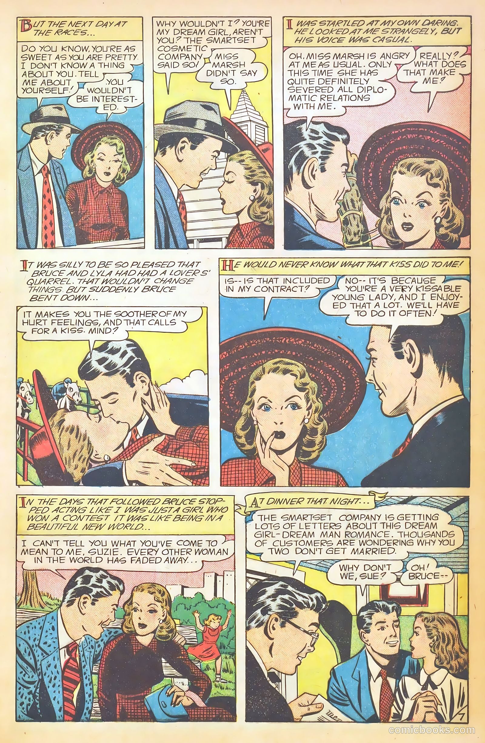 Glamorous Romances #45 (1950) — page 9 of 53