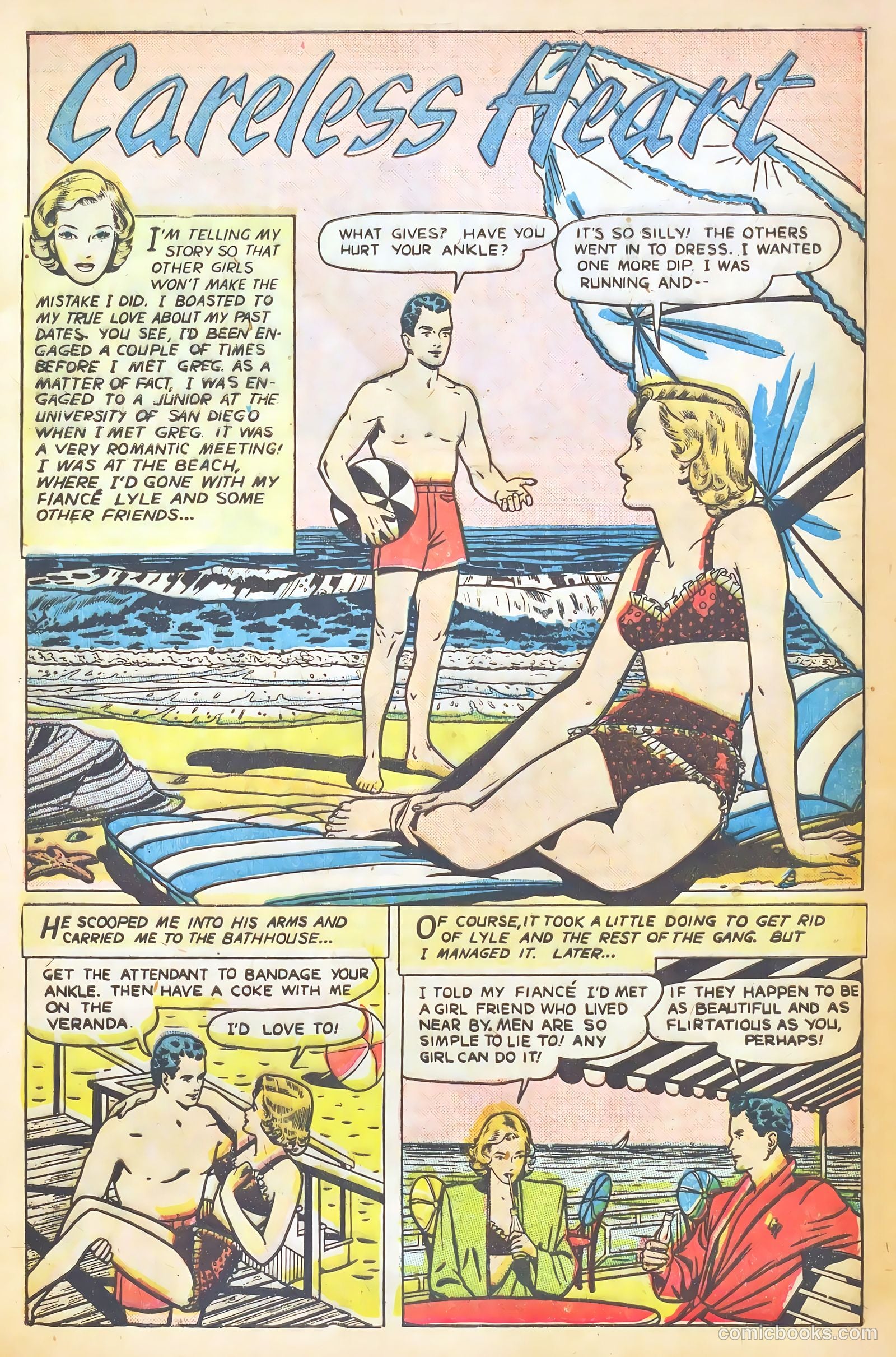 Glamorous Romances #45 (1950) — page 11 of 53