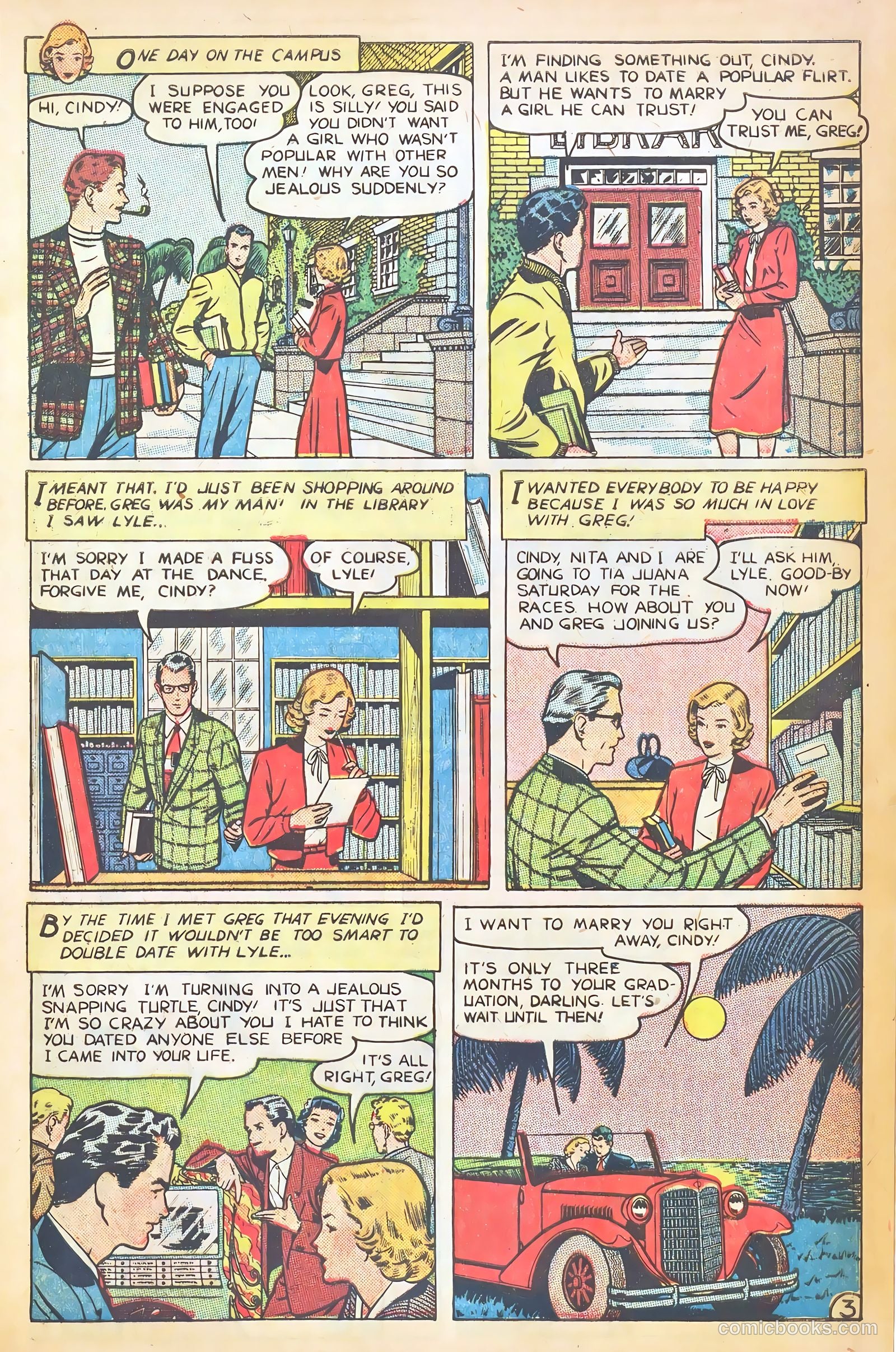 Glamorous Romances #45 (1950) — page 13 of 53