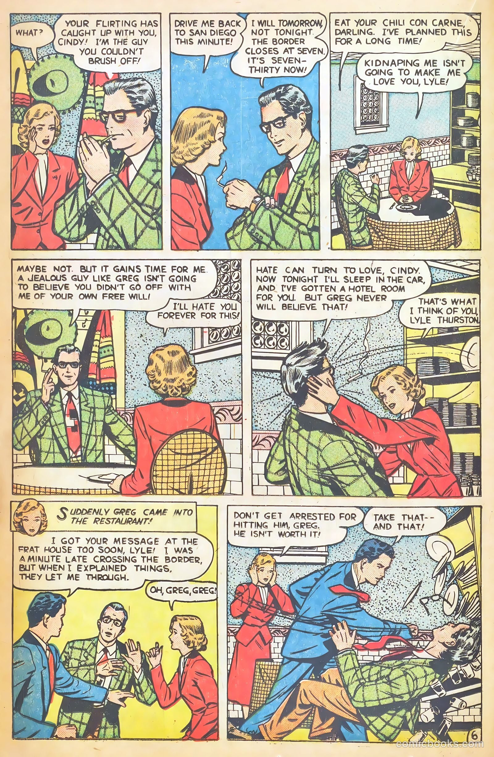 Glamorous Romances #45 (1950) — page 16 of 53
