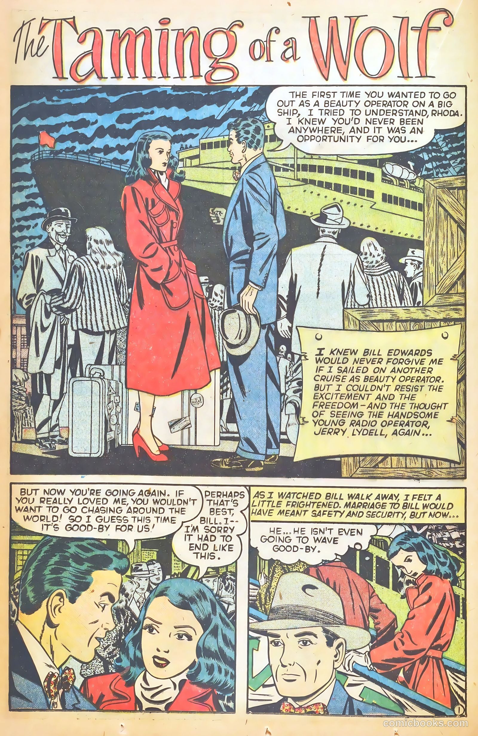Glamorous Romances #45 (1950) — page 18 of 53