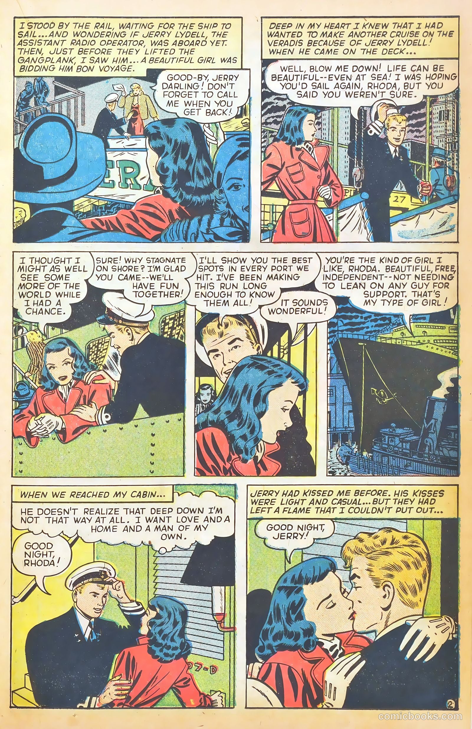 Glamorous Romances #45 (1950) — page 19 of 53