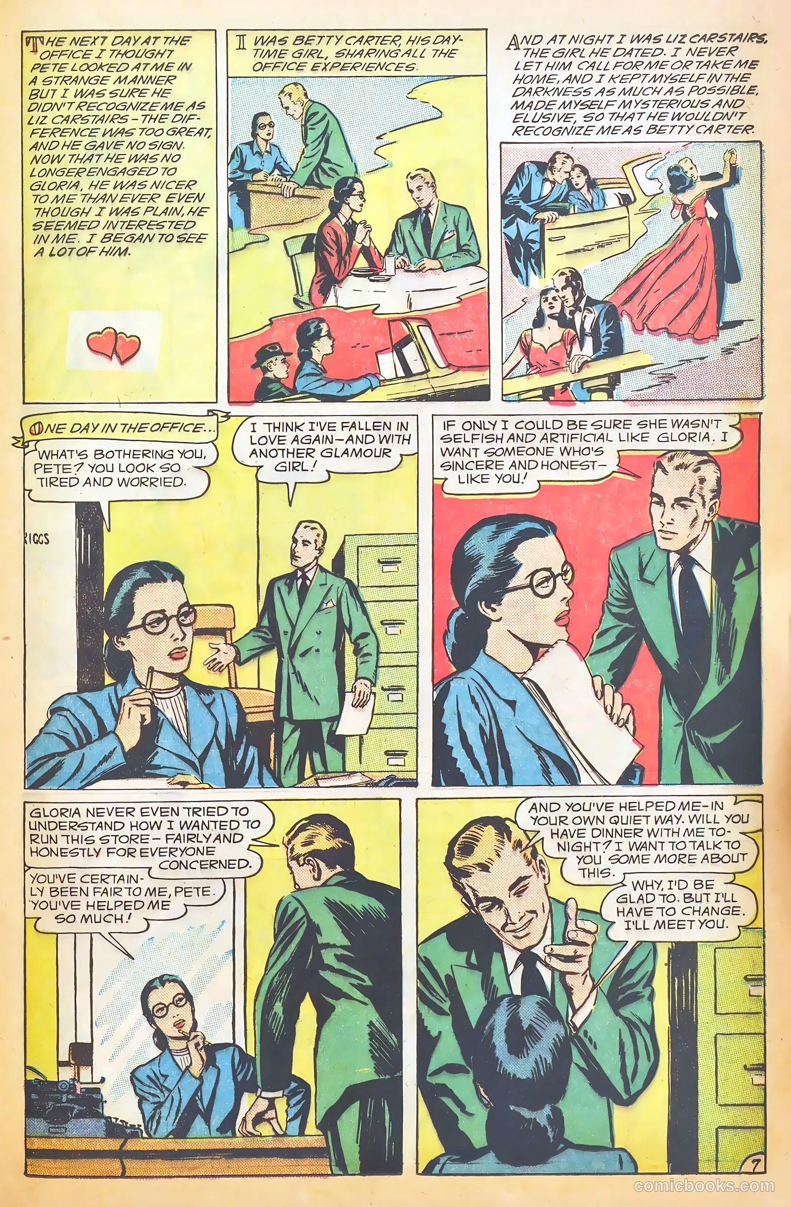 Glamorous Romances #45 (1950) — page 33 of 53