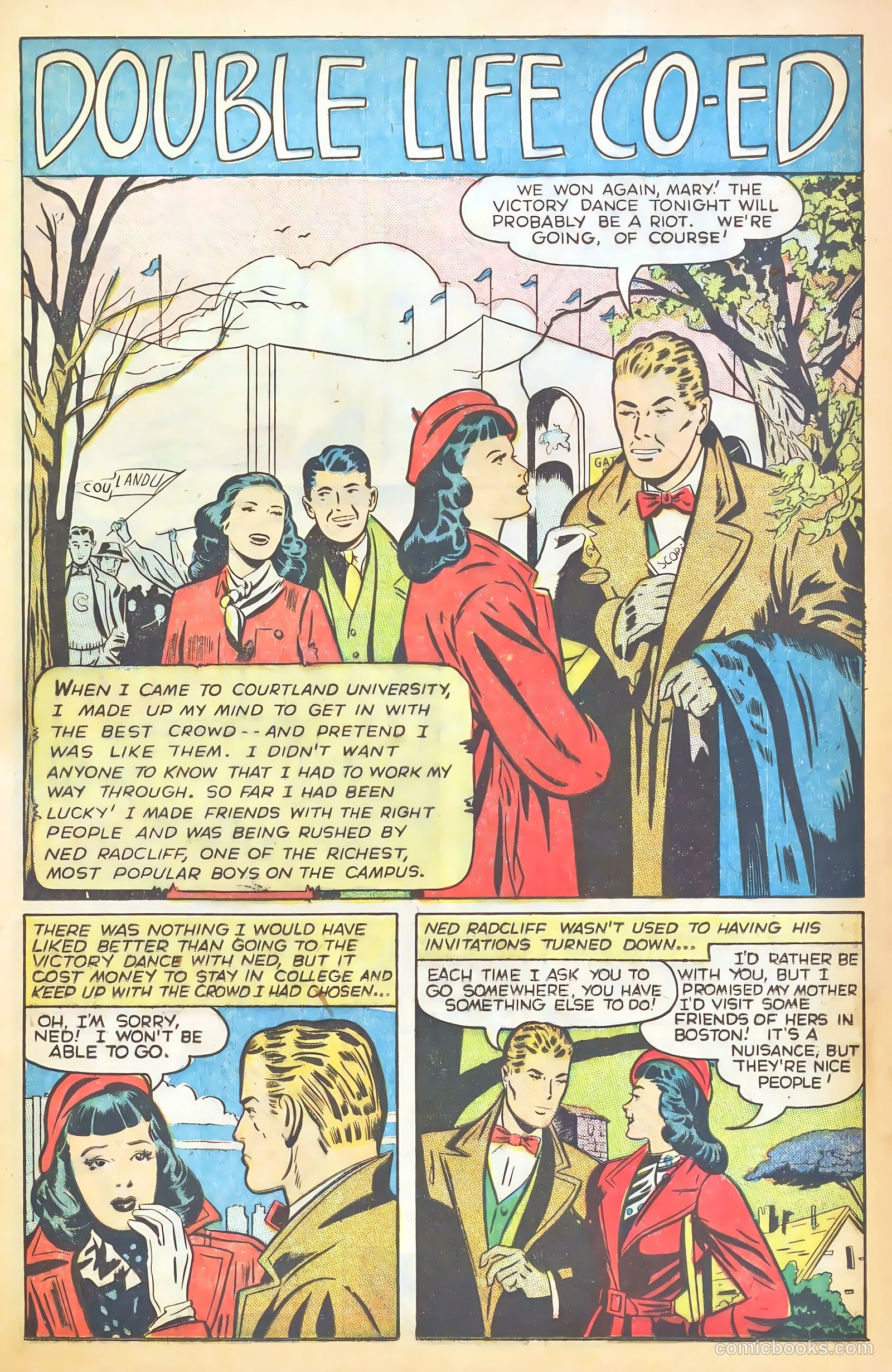 Glamorous Romances #45 (1950) — page 35 of 53