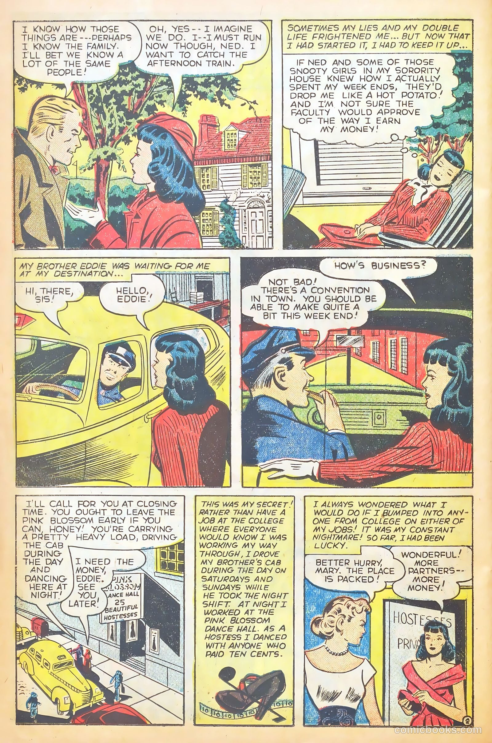 Glamorous Romances #45 (1950) — page 36 of 53