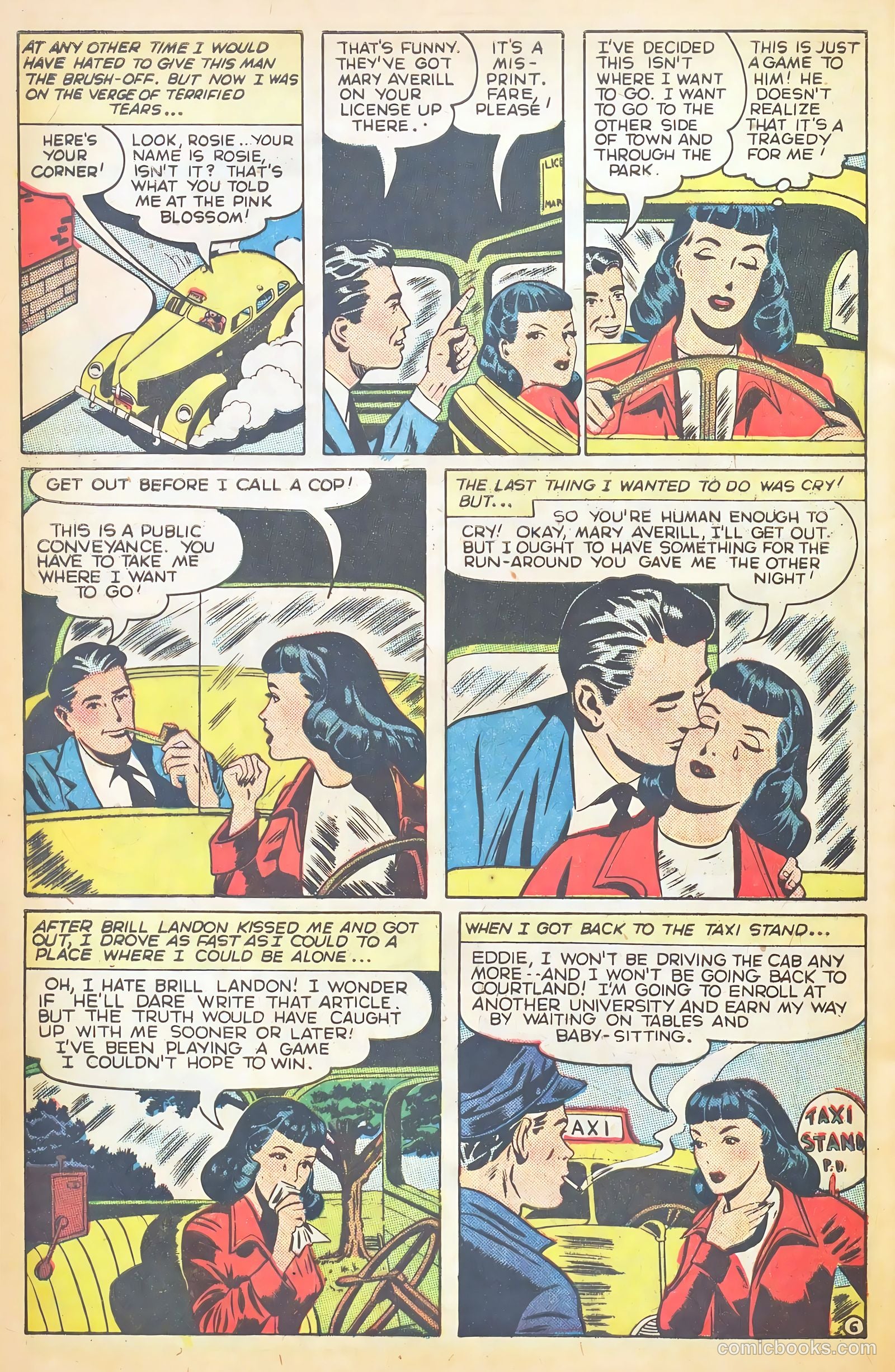 Glamorous Romances #45 (1950) — page 40 of 53