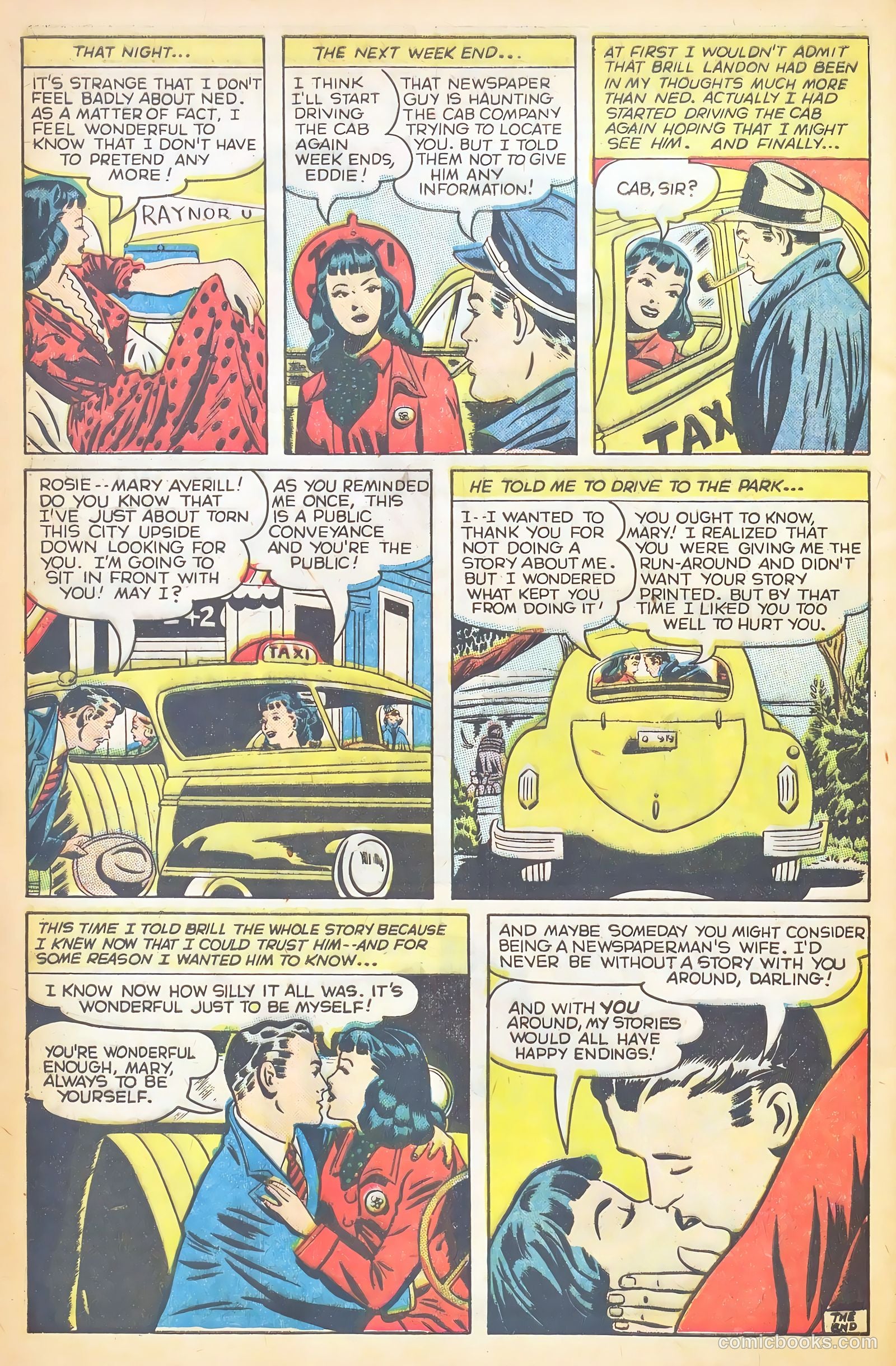 Glamorous Romances #45 (1950) — page 42 of 53