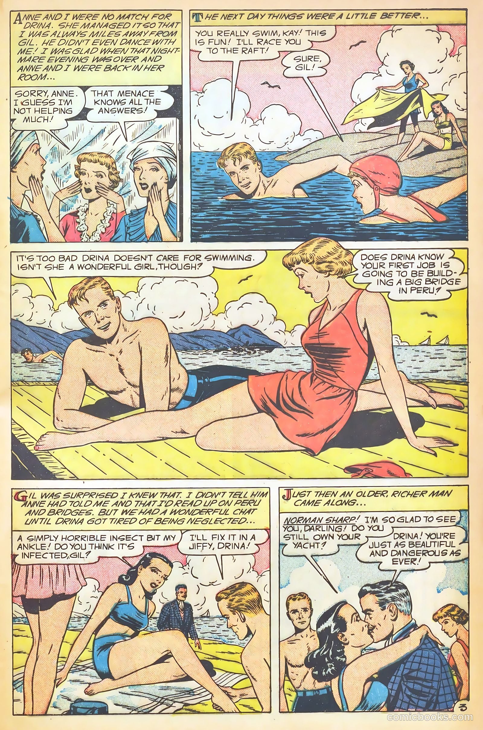 Glamorous Romances #45 (1950) — page 45 of 53