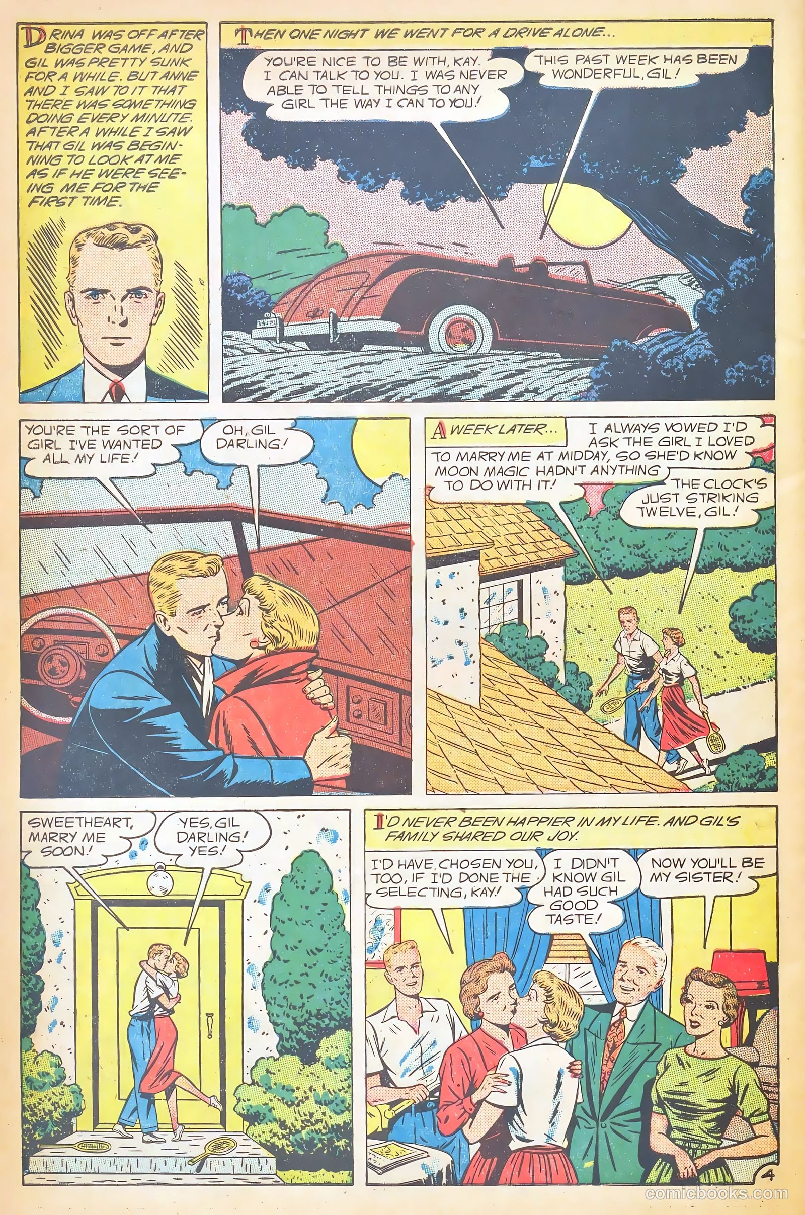 Glamorous Romances #45 (1950) — page 46 of 53