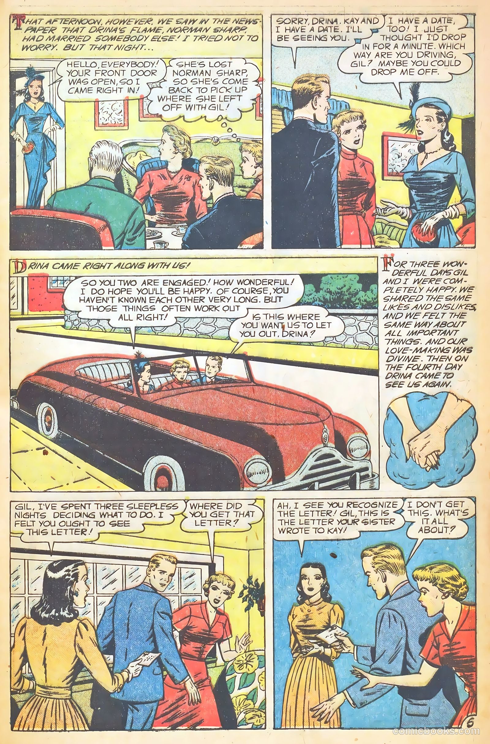Glamorous Romances #45 (1950) — page 47 of 53