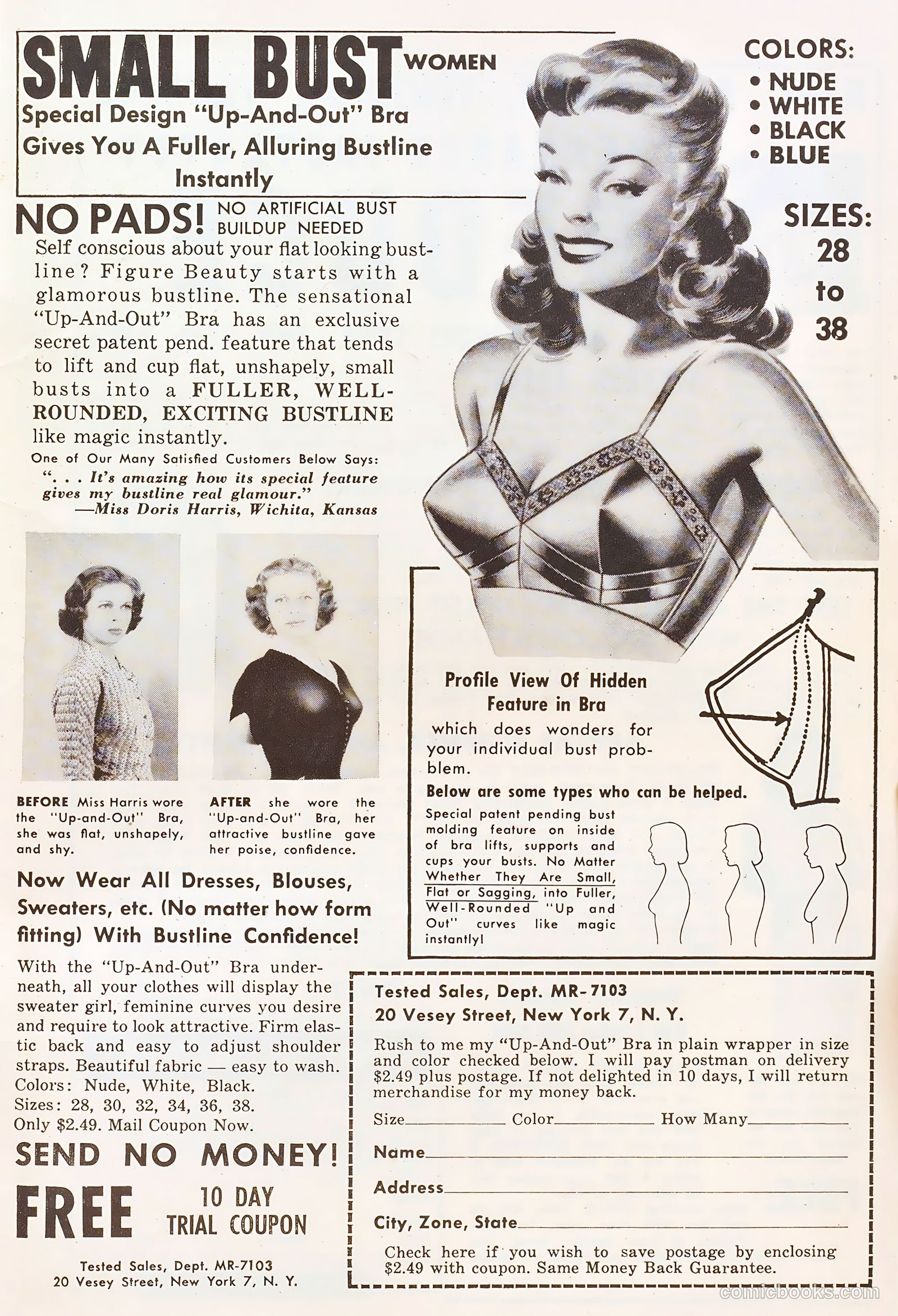 Glamorous Romances #45 (1950) — page 51 of 53