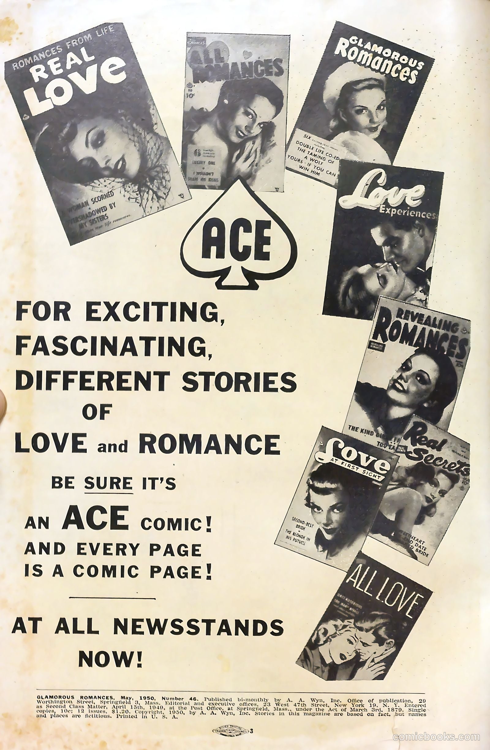 Glamorous Romances #46 (1950) — page 2 of 36
