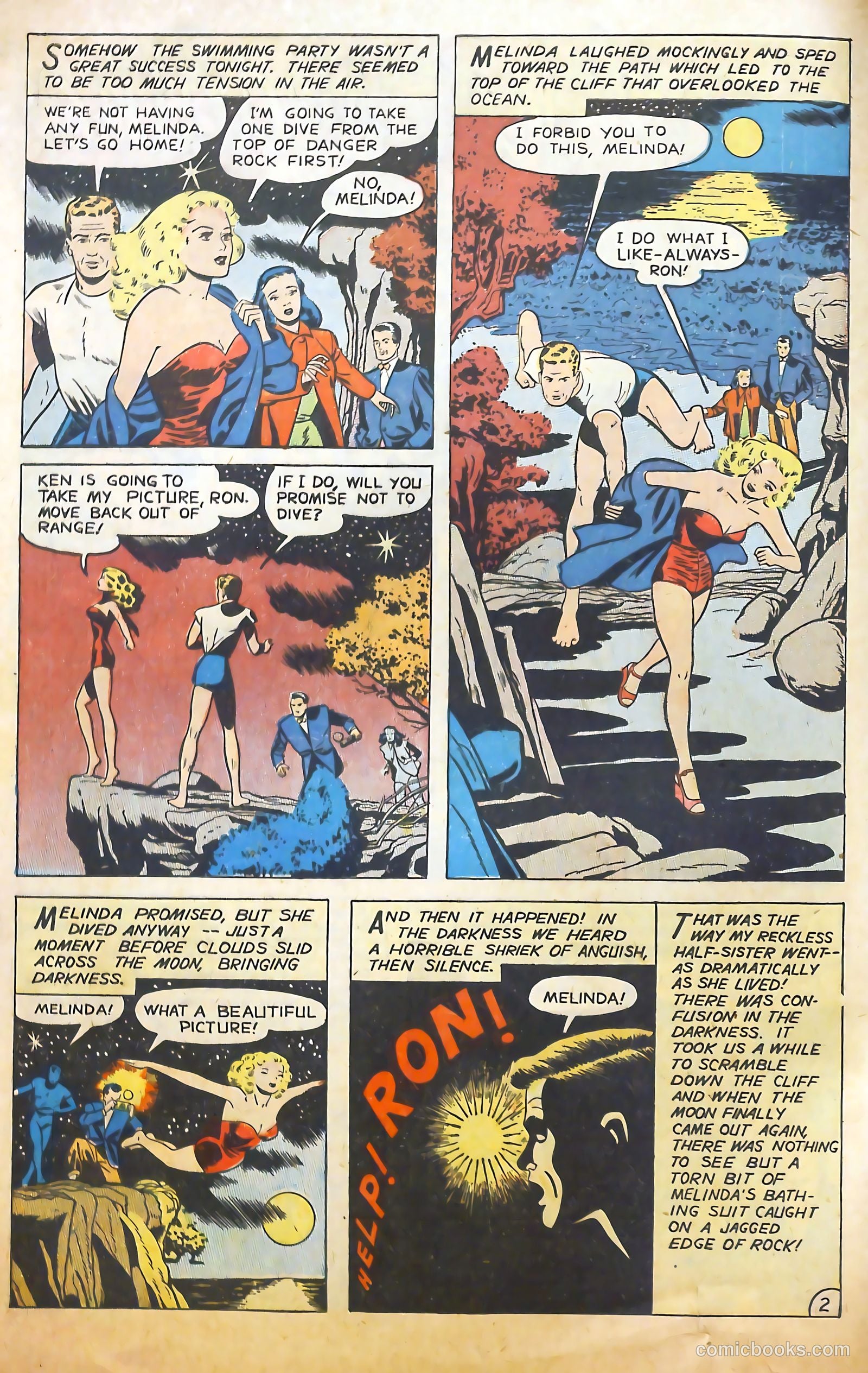 Glamorous Romances #46 (1950) — page 4 of 36