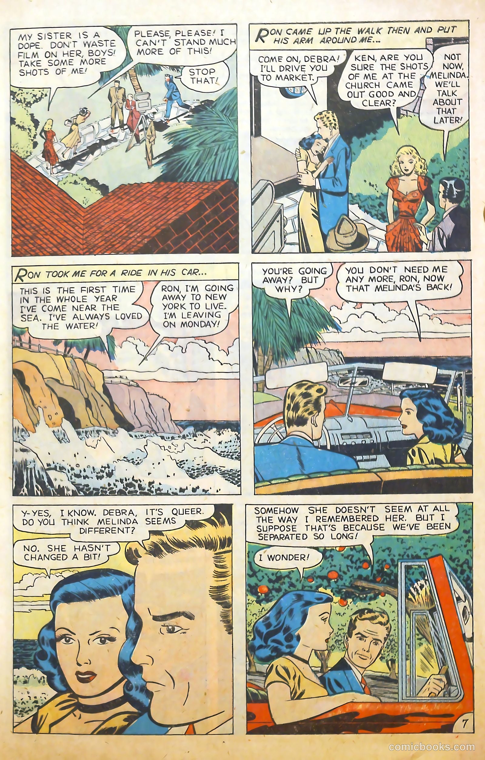 Glamorous Romances #46 (1950) — page 9 of 36