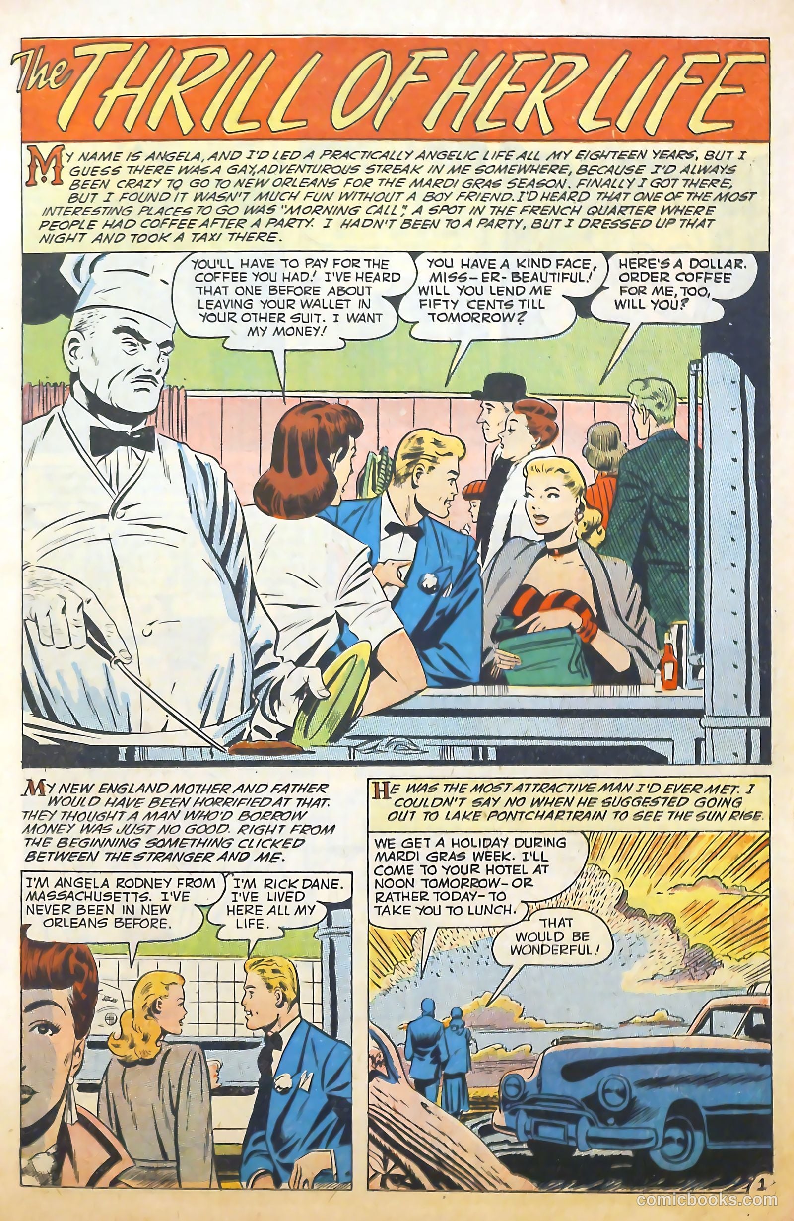 Glamorous Romances #46 (1950) — page 11 of 36