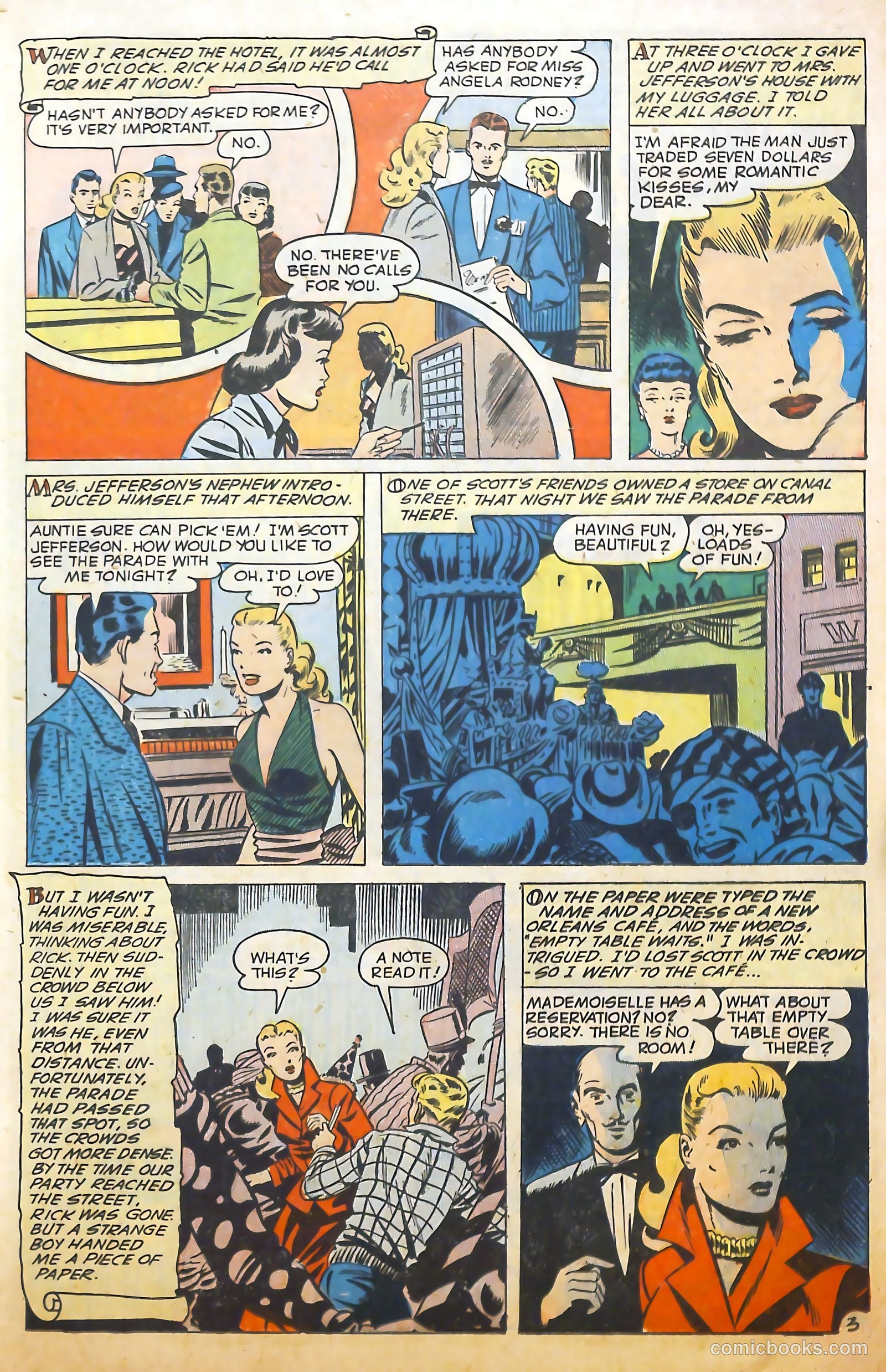 Glamorous Romances #46 (1950) — page 13 of 36