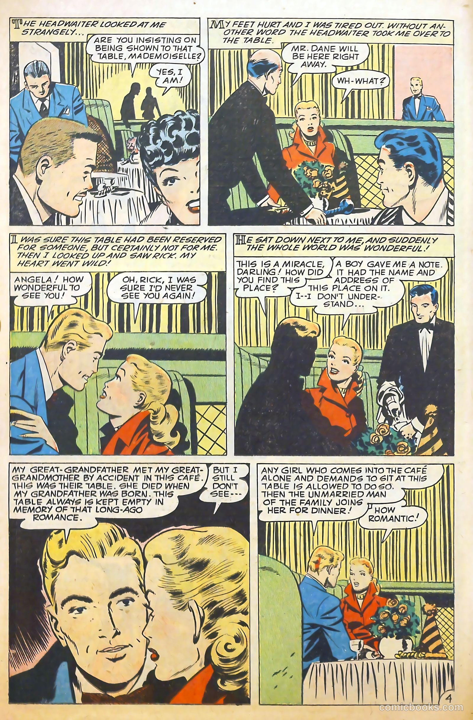 Glamorous Romances #46 (1950) — page 14 of 36