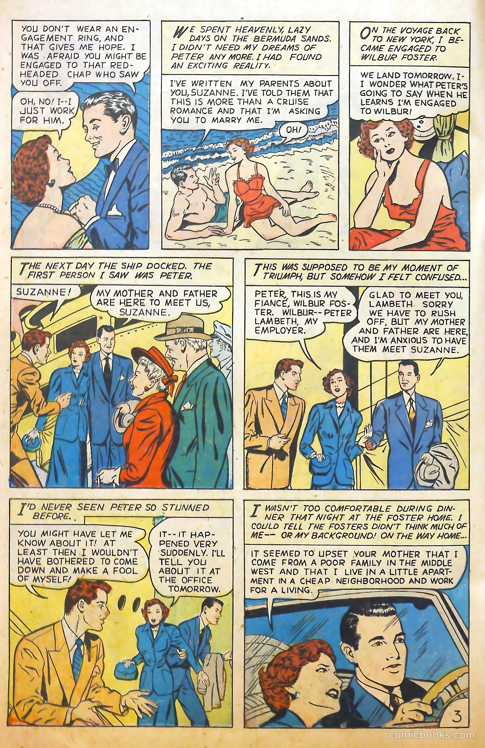 Glamorous Romances #46 (1950) — page 20 of 36