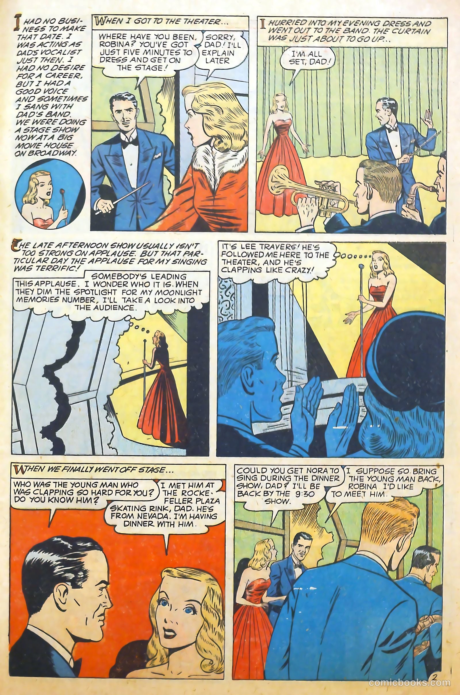 Glamorous Romances #46 (1950) — page 29 of 36