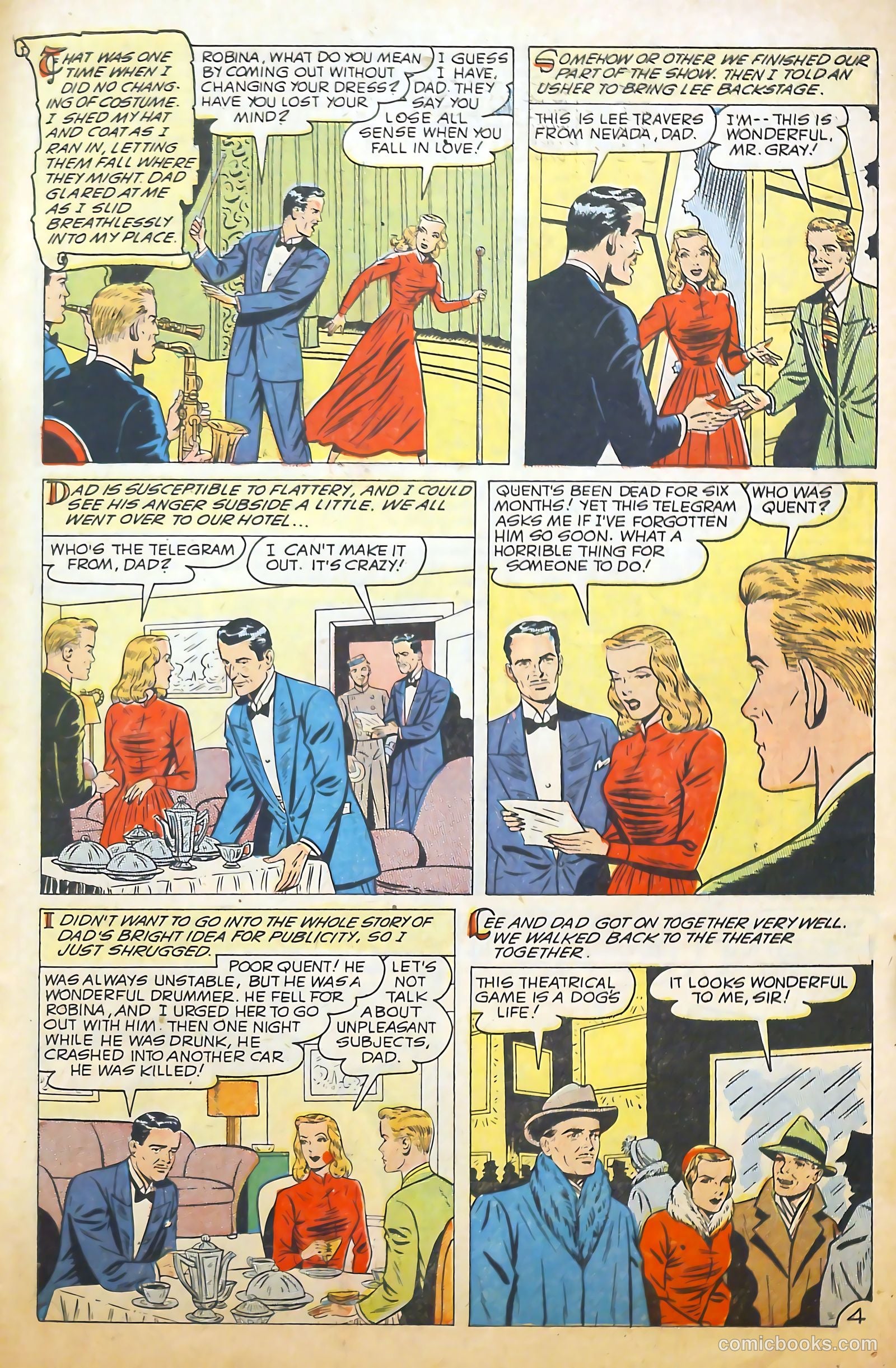 Glamorous Romances #46 (1950) — page 31 of 36