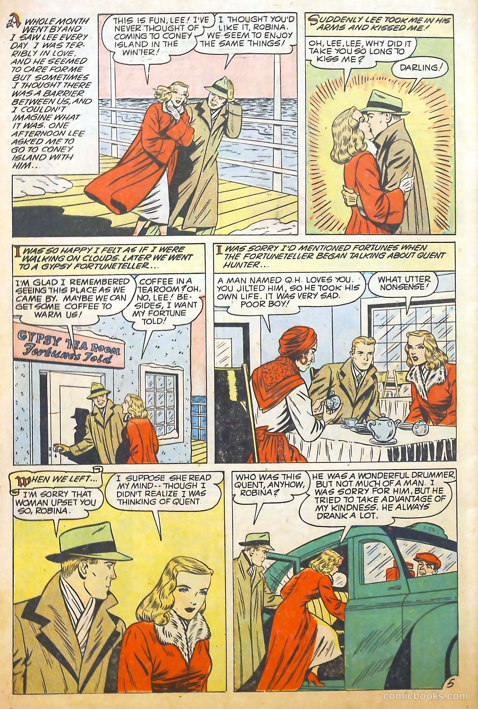Glamorous Romances #46 (1950) — page 32 of 36