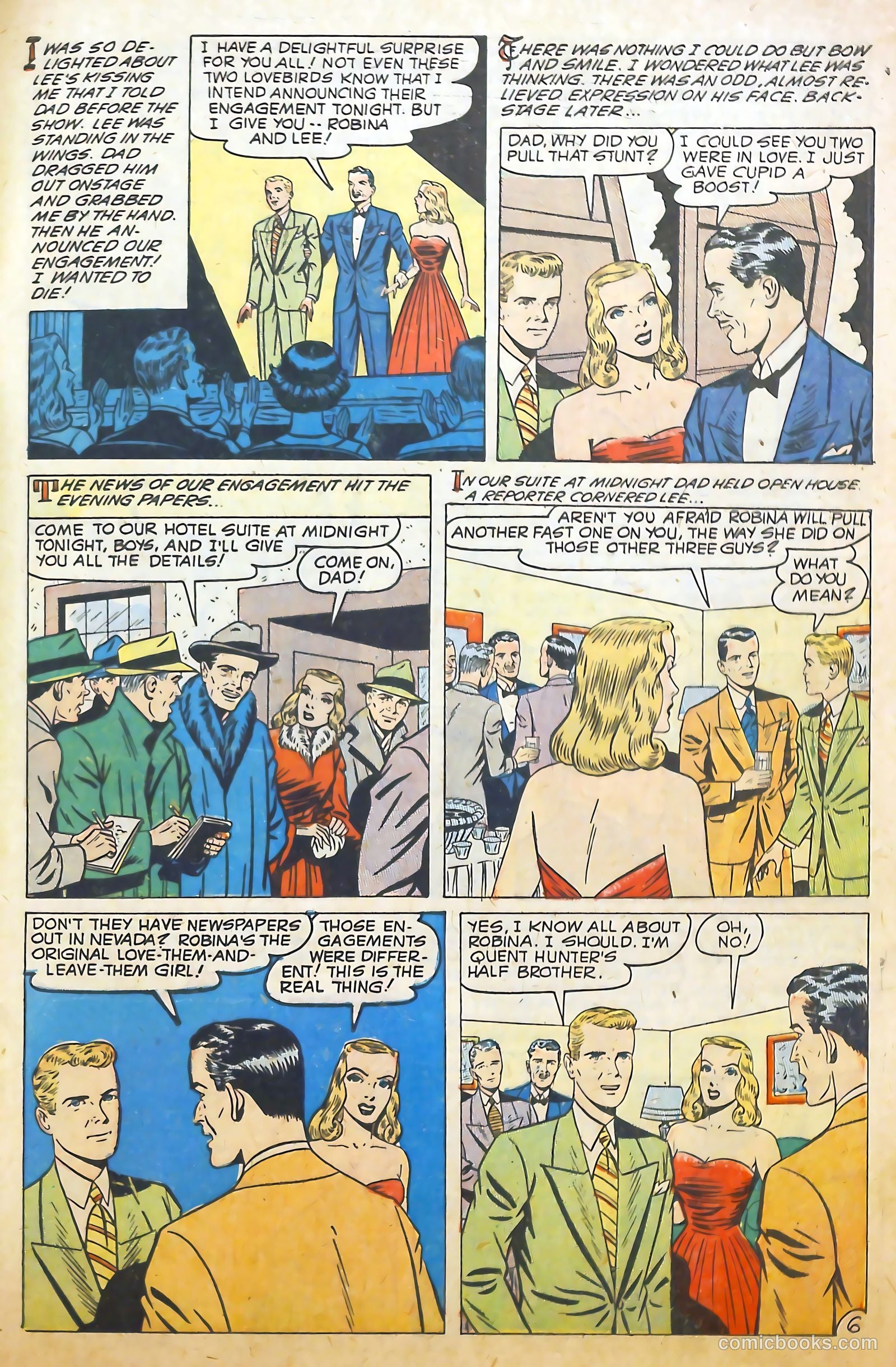 Glamorous Romances #46 (1950) — page 33 of 36