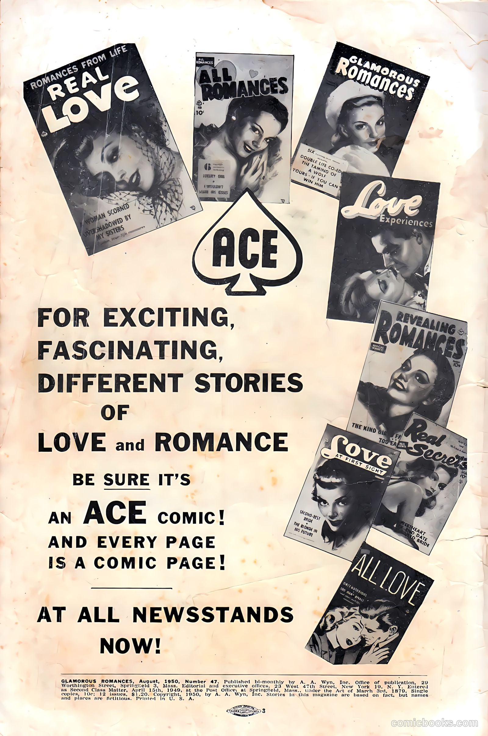 Glamorous Romances #47 (1950) — page 2 of 36