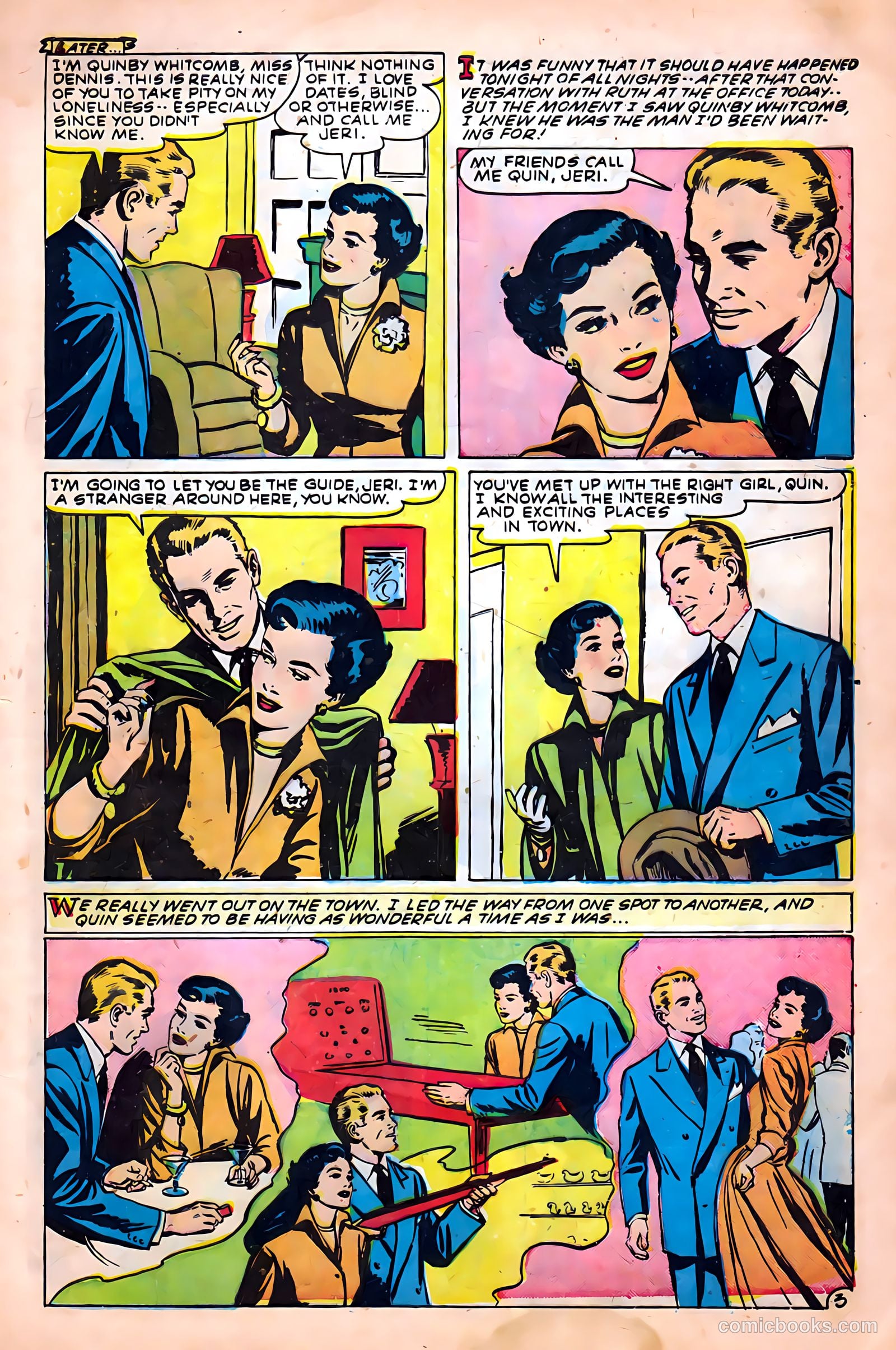 Glamorous Romances #47 (1950) — page 5 of 36