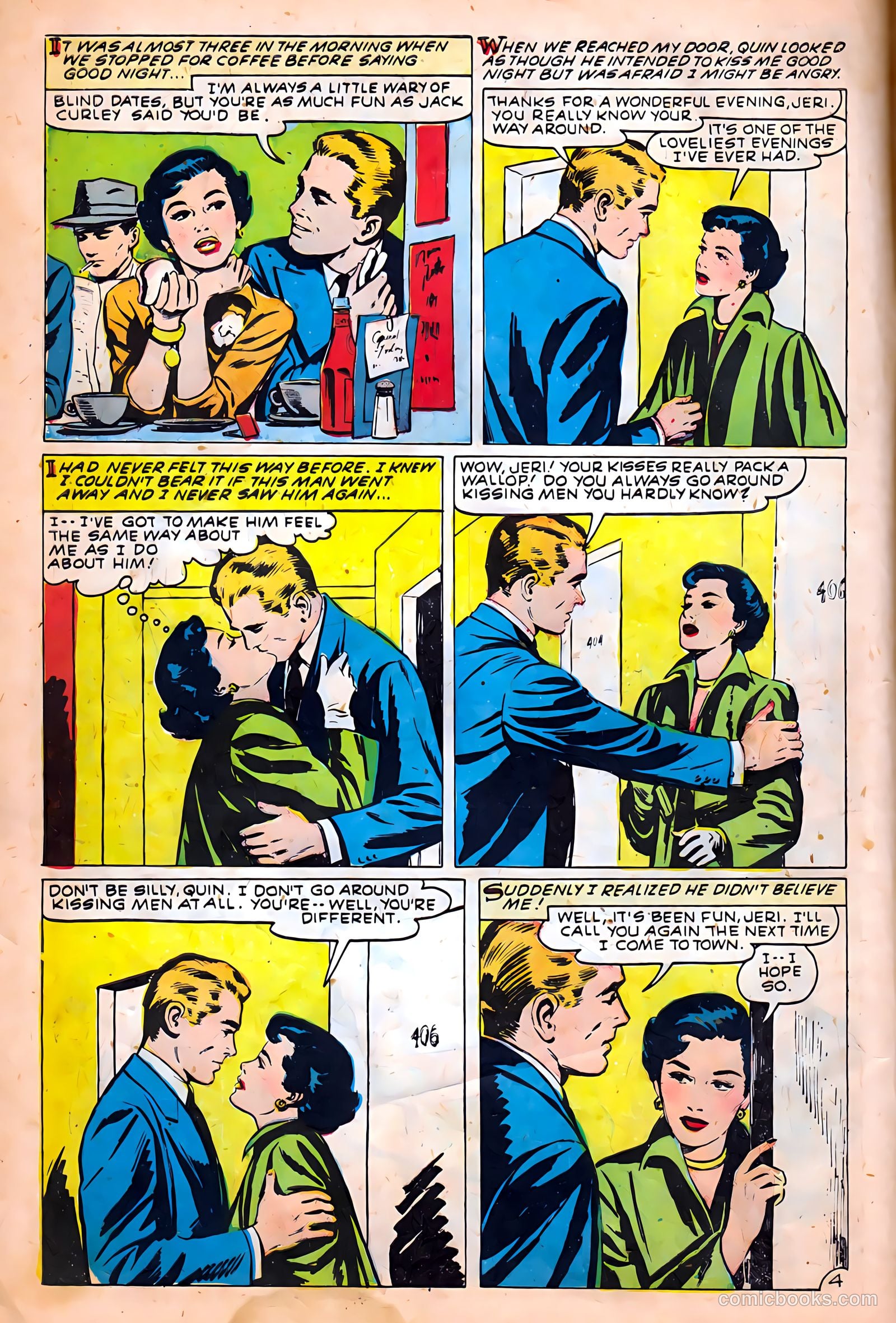 Glamorous Romances #47 (1950) — page 6 of 36