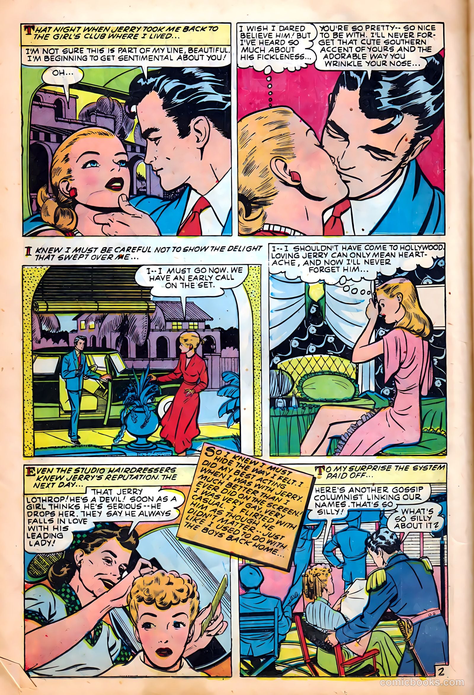 Glamorous Romances #47 (1950) — page 12 of 36