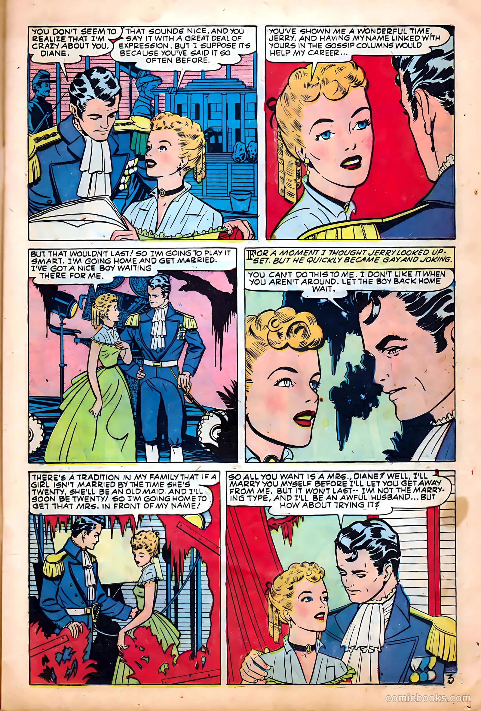Glamorous Romances #47 (1950) — page 13 of 36