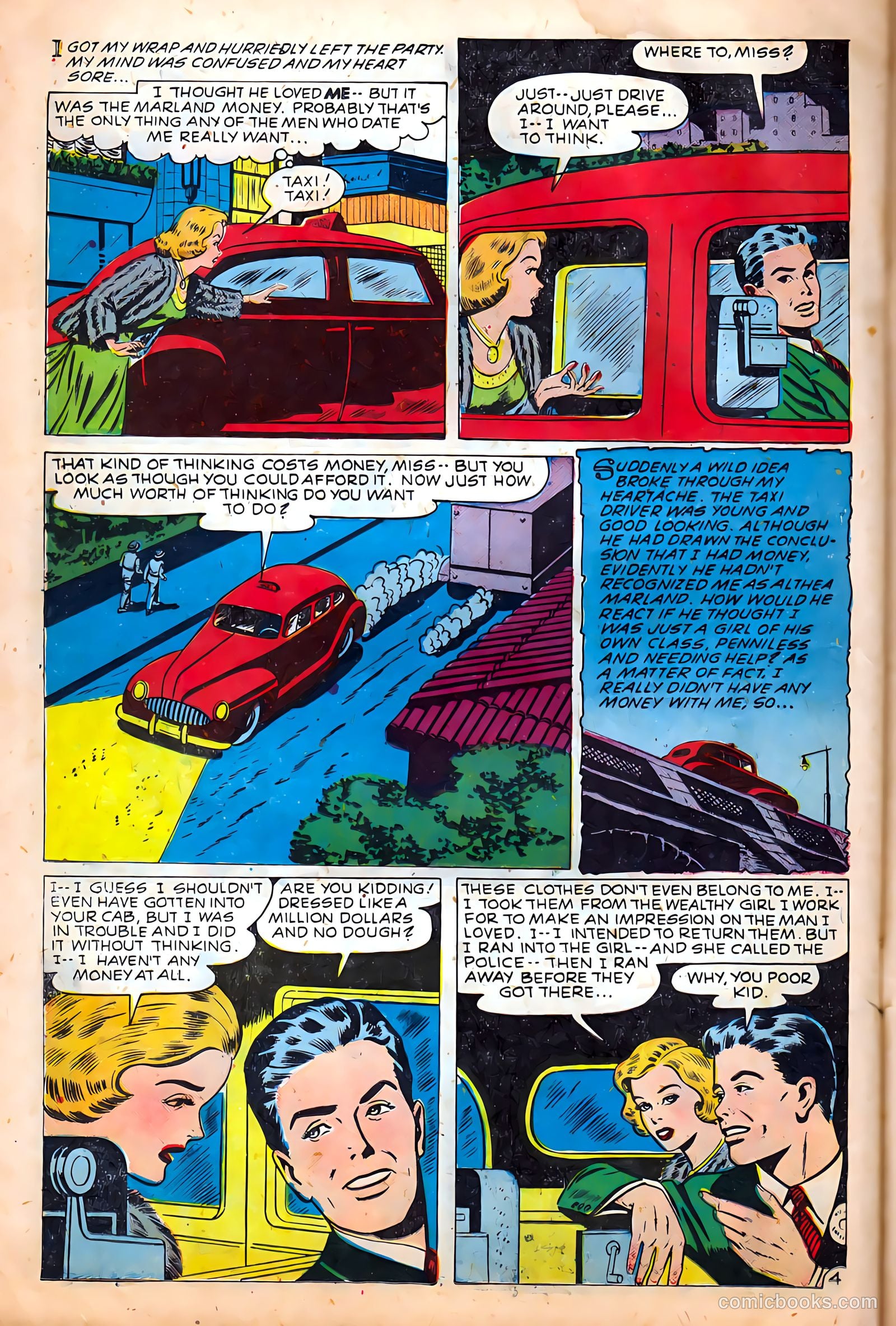 Glamorous Romances #47 (1950) — page 22 of 36