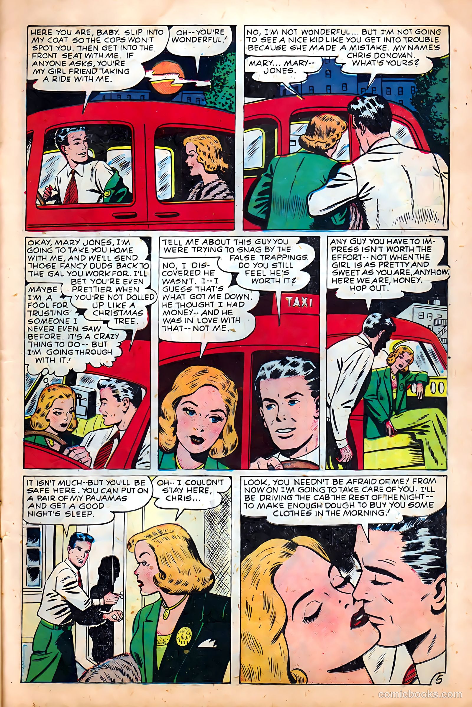Glamorous Romances #47 (1950) — page 23 of 36